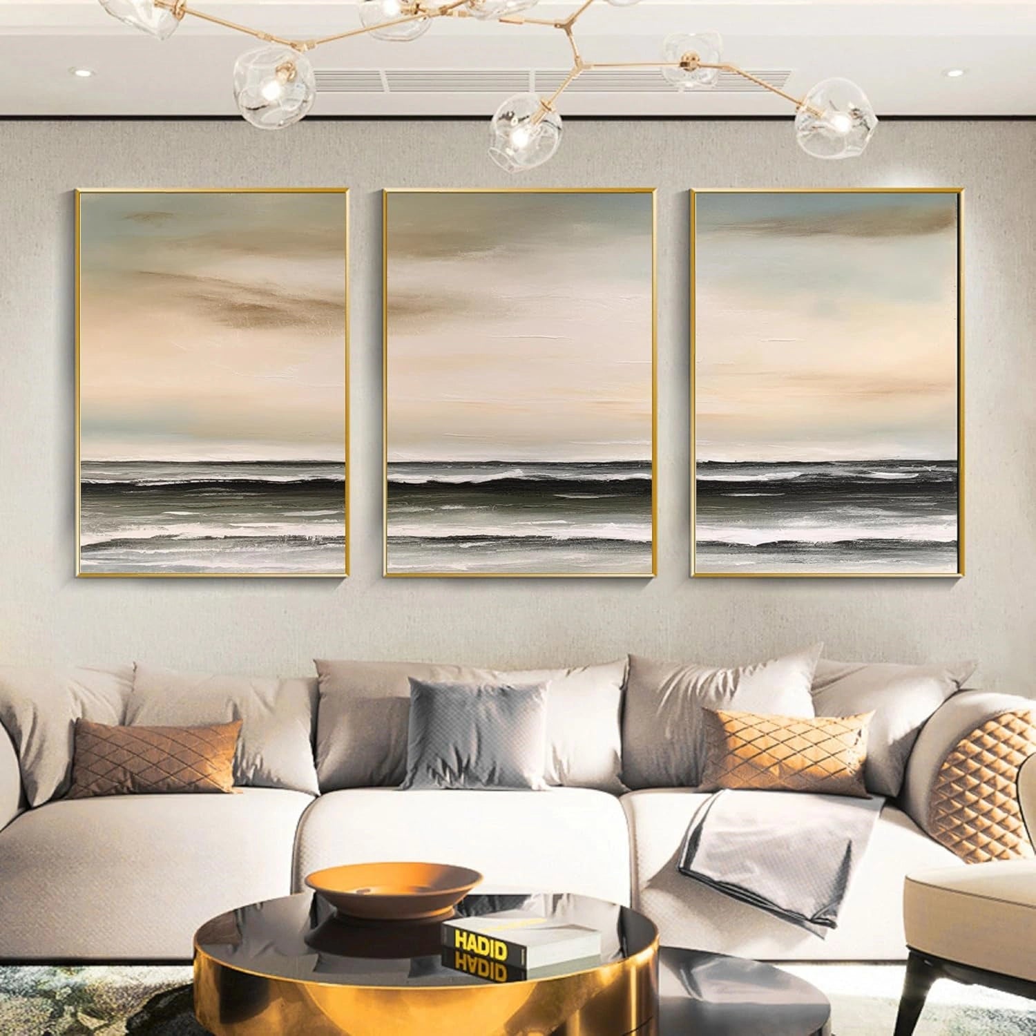 Ocean And Sky Painting Set of 3 #OS 255