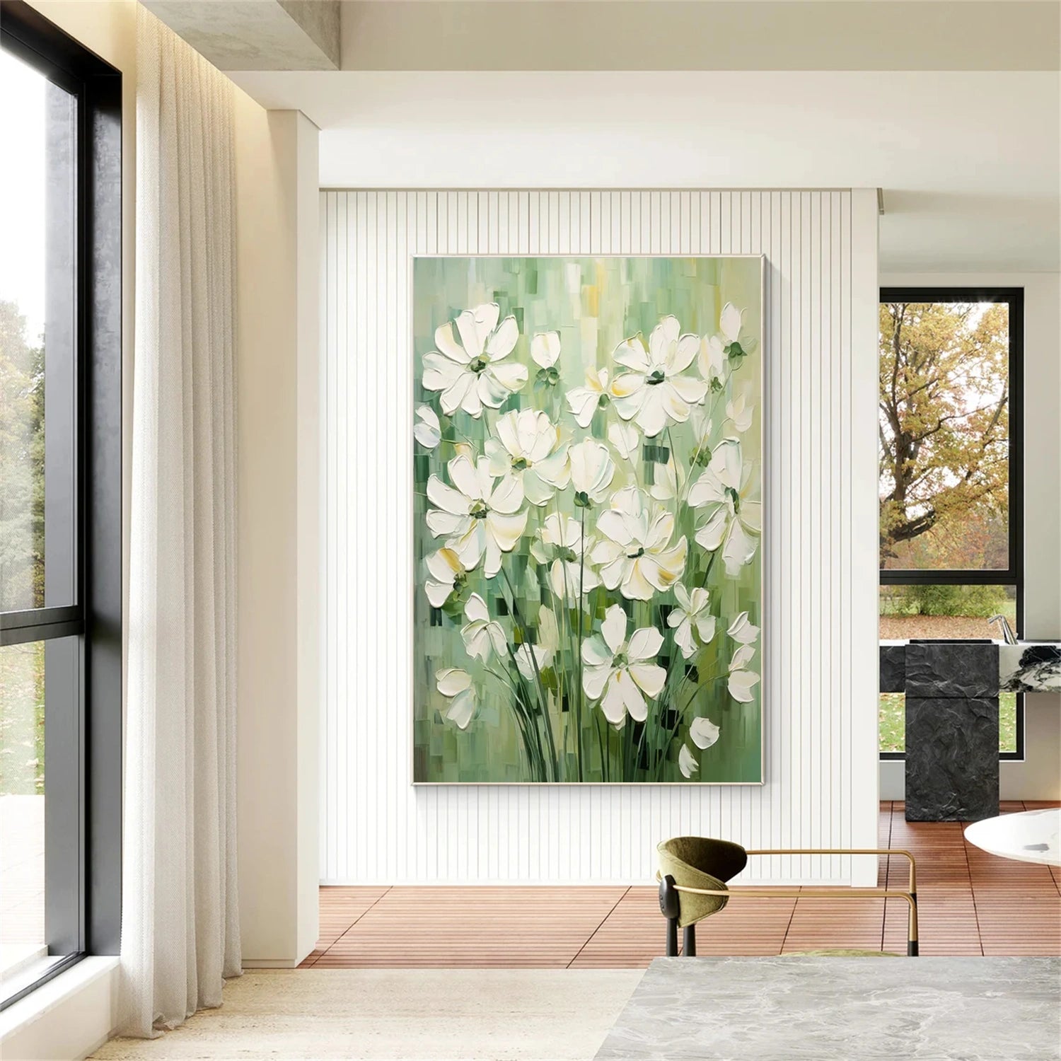 Flower And Tree Painting #FT 188
