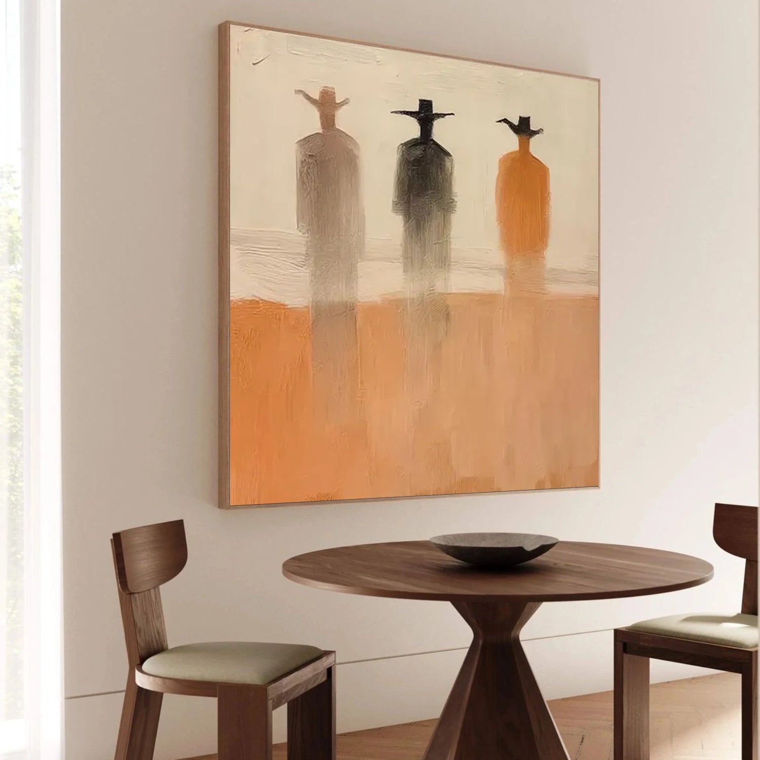 Contemporary Abstract Minimalist Textured Wall Art #CW051