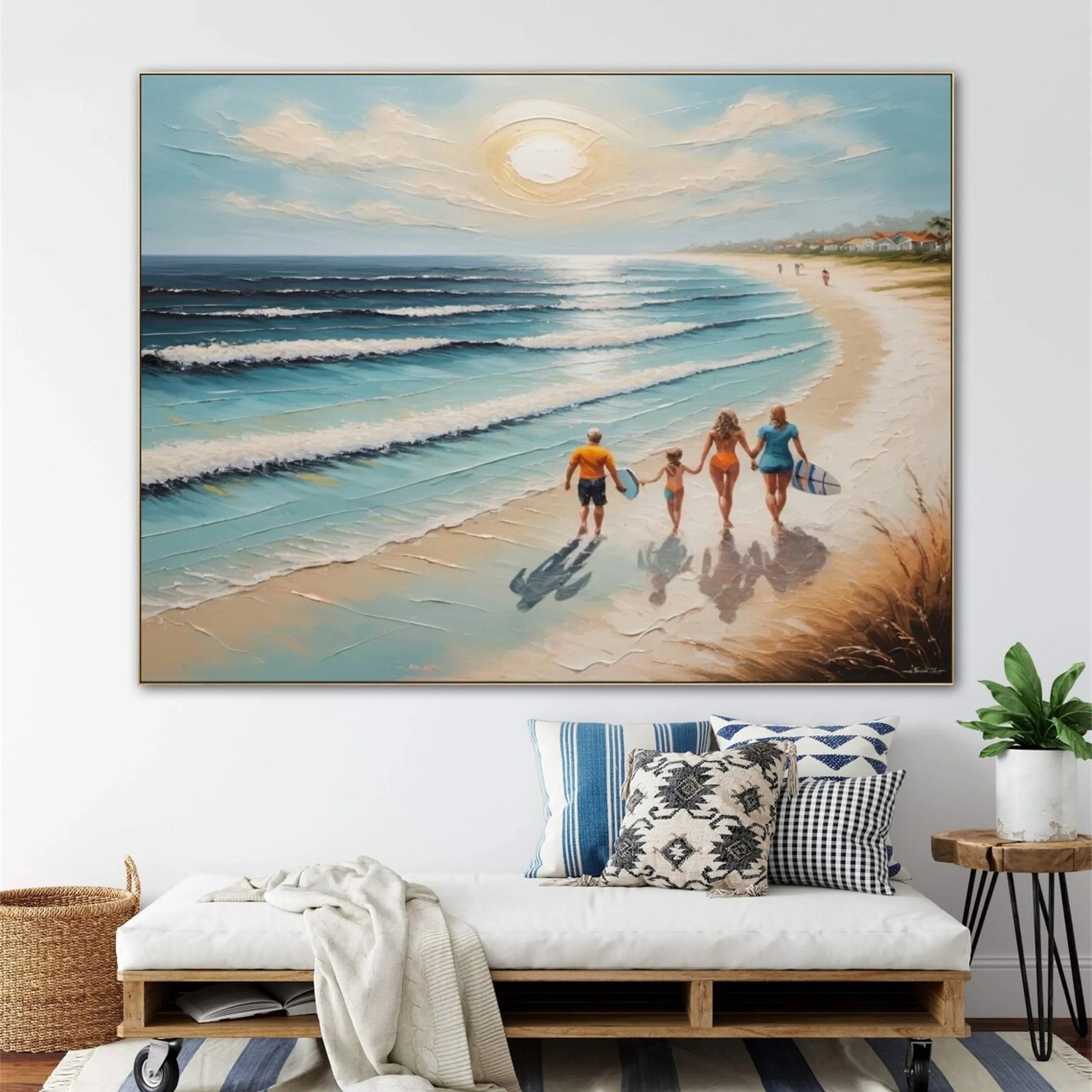 Ocean And Sky Painting #OS 137