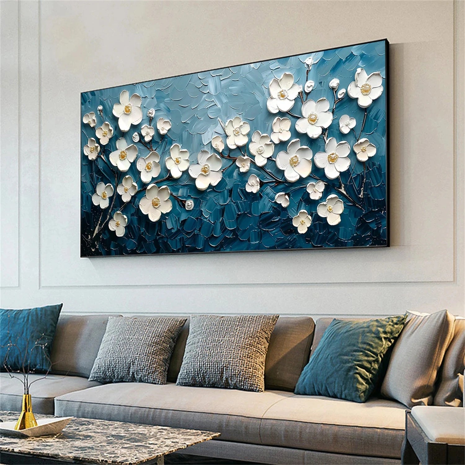 Flower And Tree Painting #FT 117