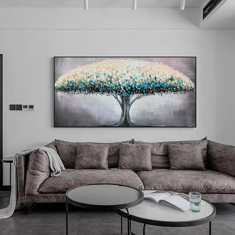 Flower And Tree Painting #FT 022