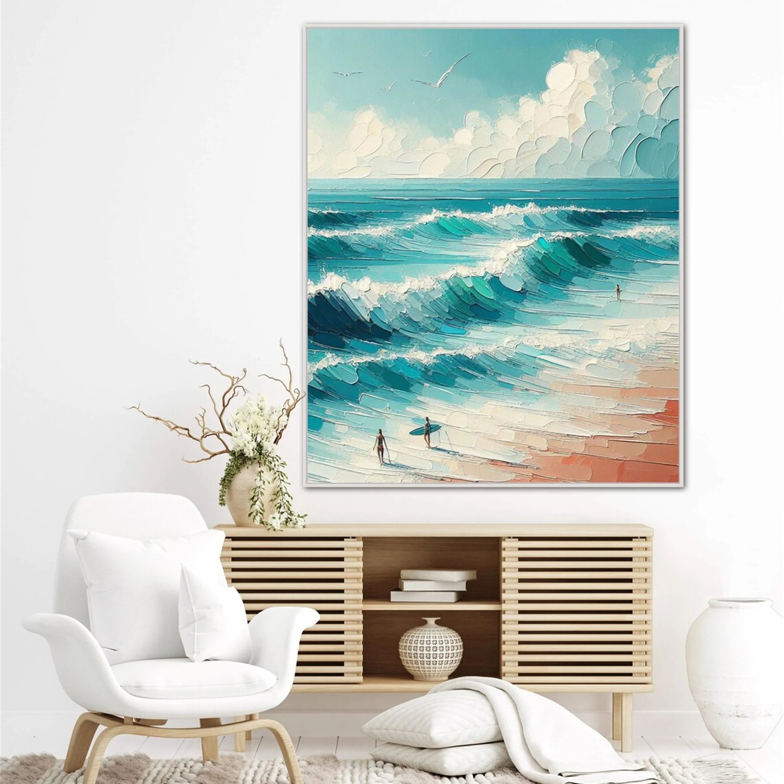 Ocean And Sky Painting #OS 139