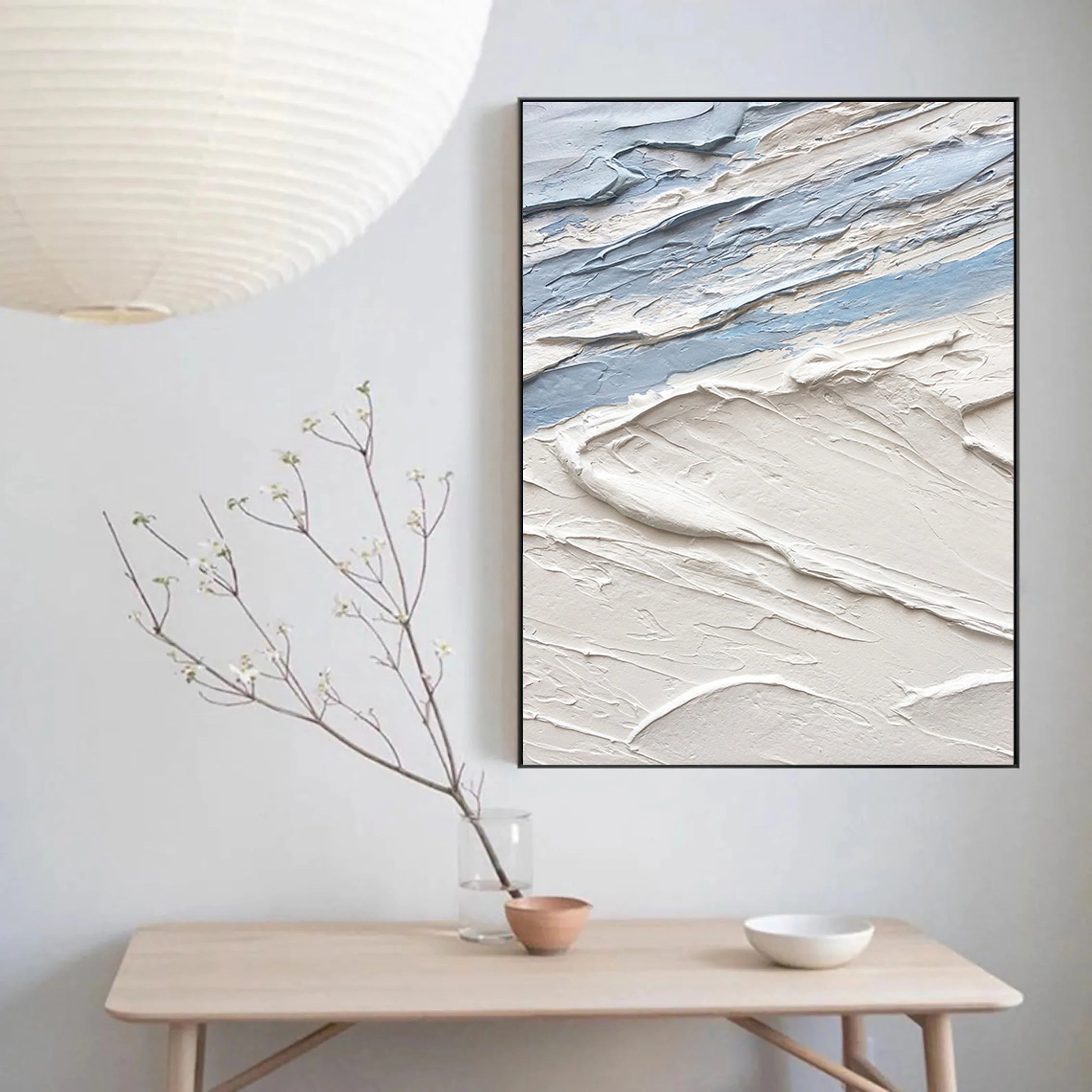 Plaster Art Minimalist Textured Painting #MM031
