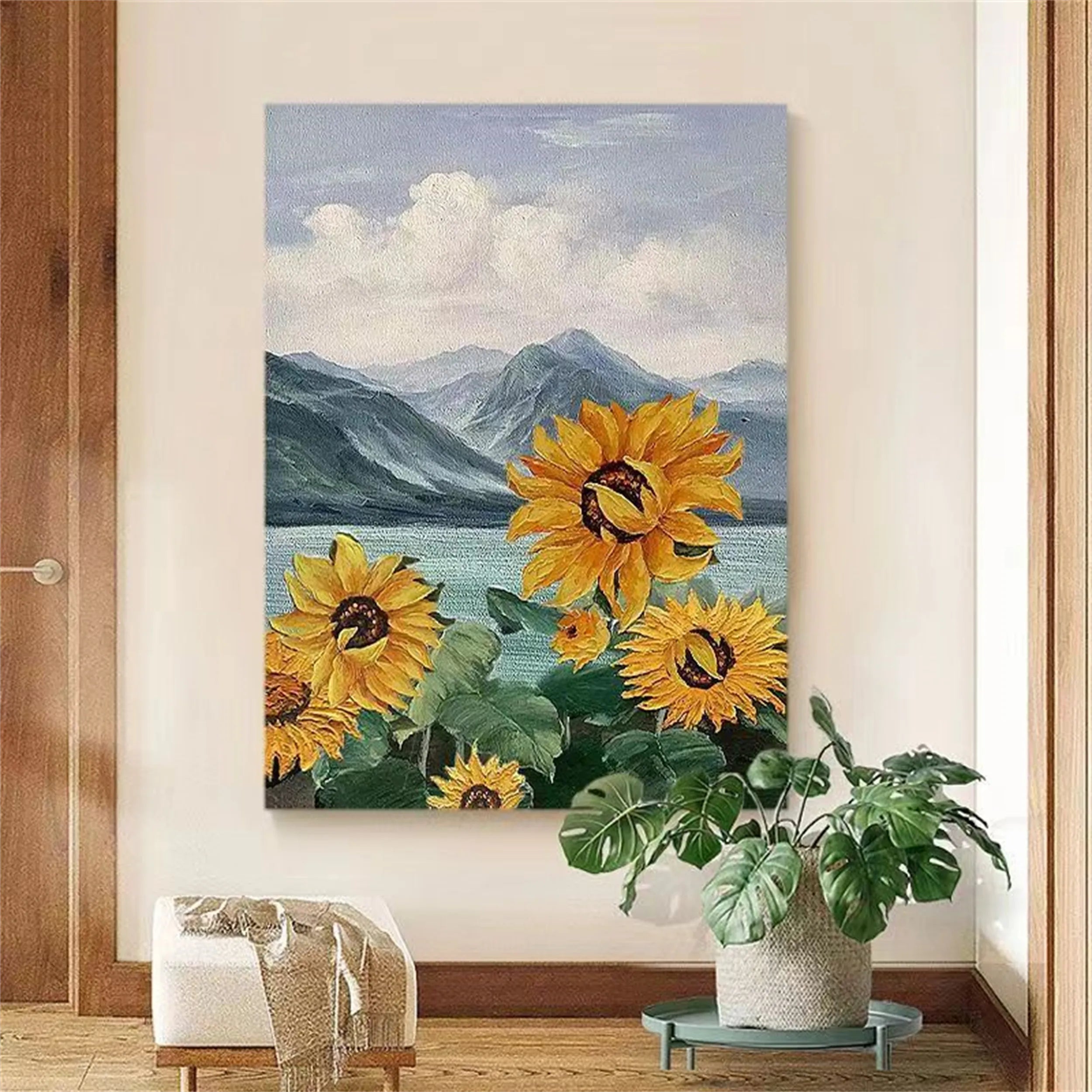 Flower And Tree Painting #FT 089