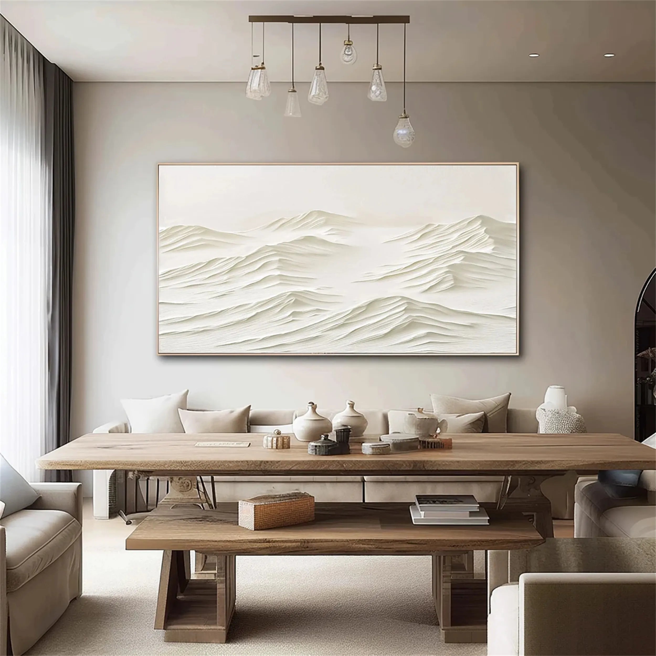 Plaster Art Minimalist Textured Painting #MM252