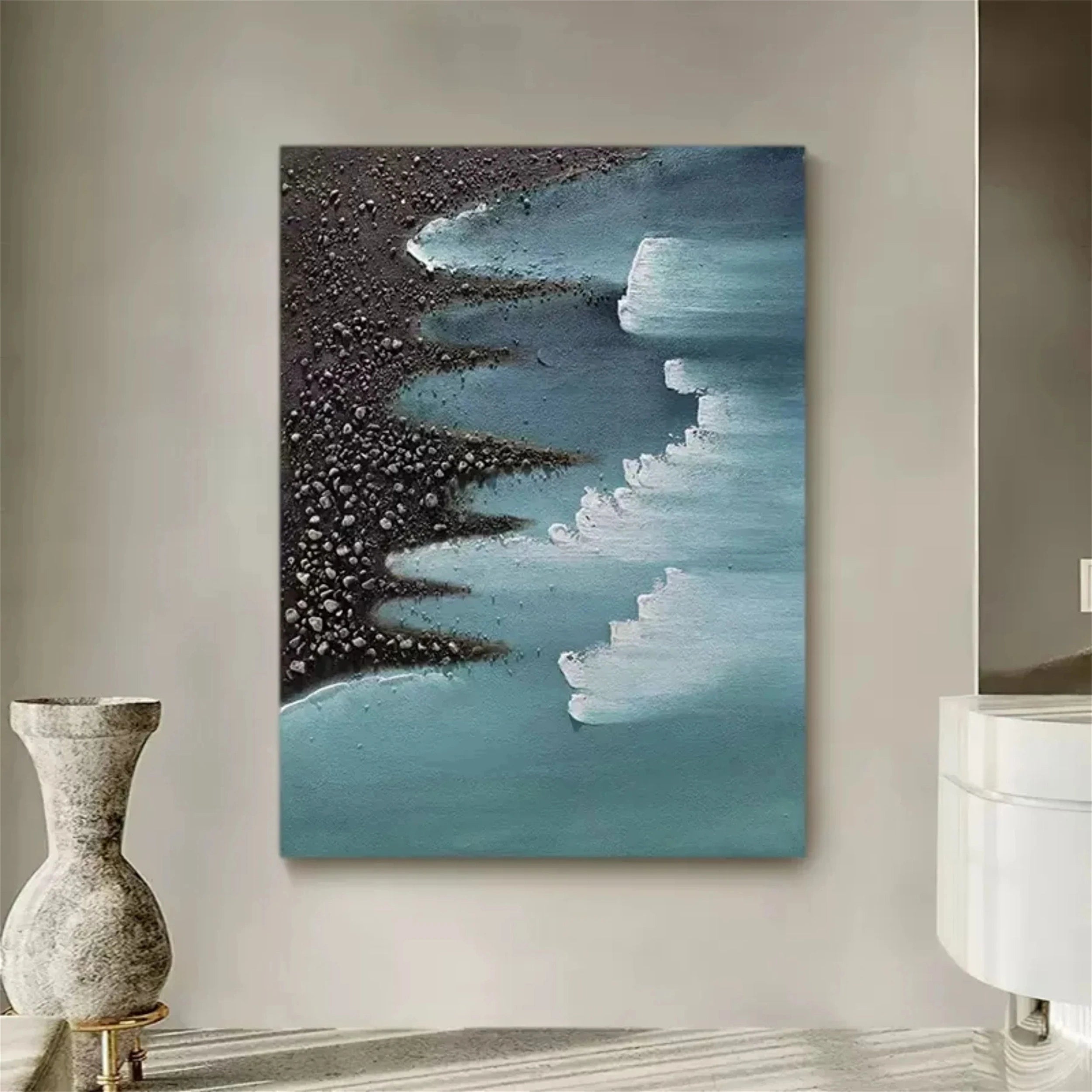 Ocean And Sky Painting #OS 048