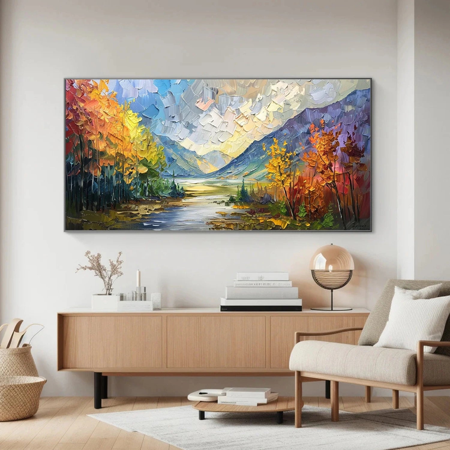 Flower And Tree Painting #FT 176