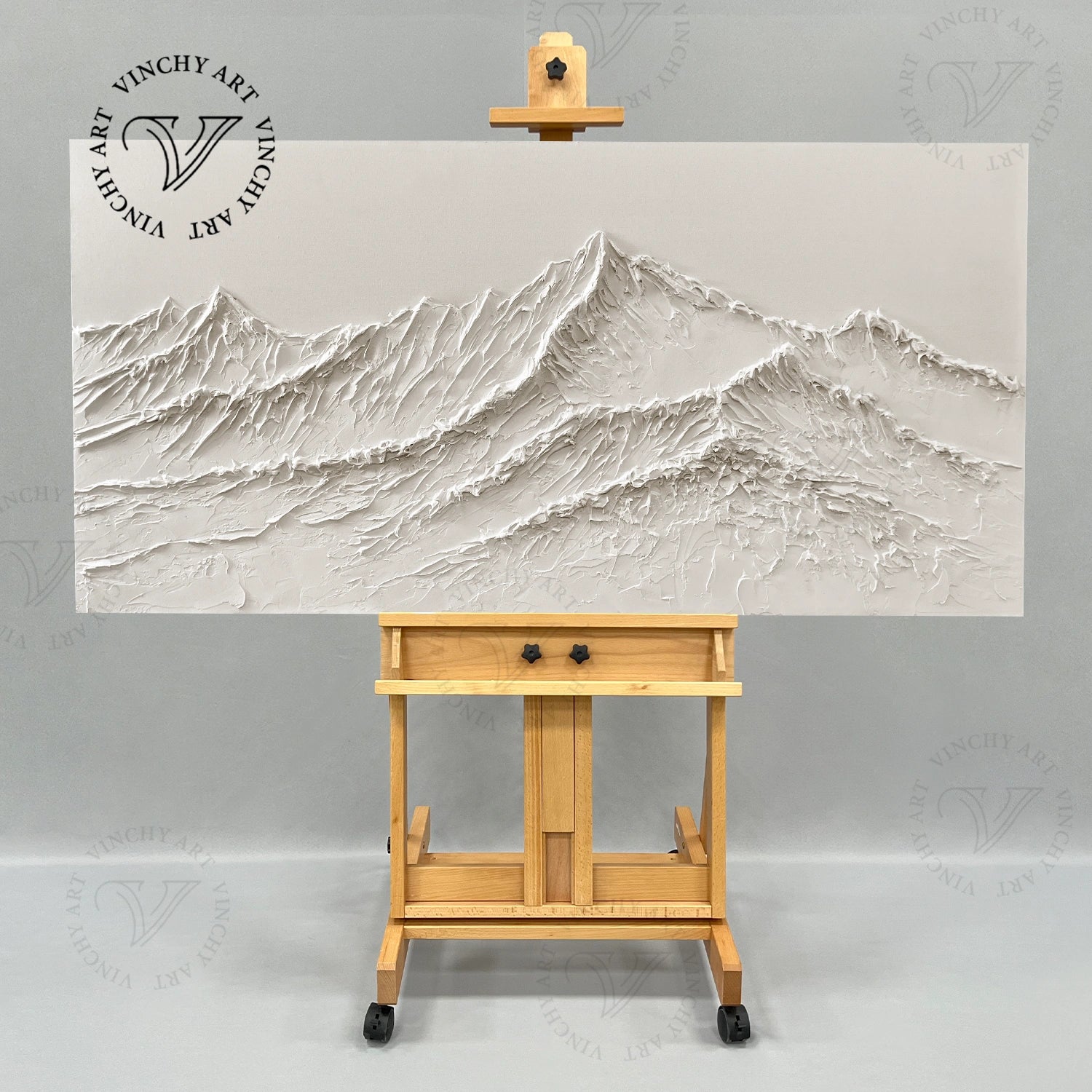 Plaster Art Minimalist Textured Painting #MM118