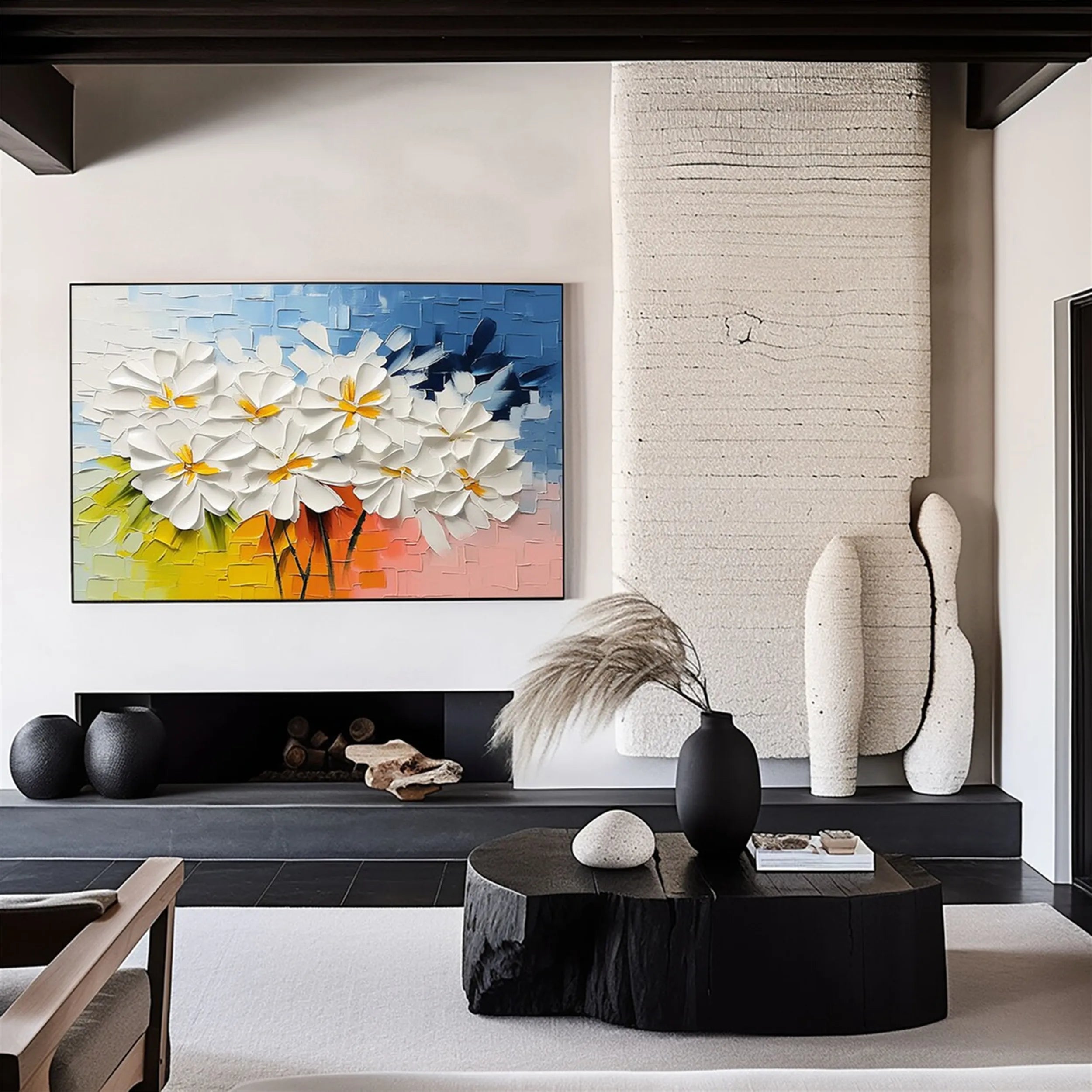 Flower And Tree Painting #FT 046