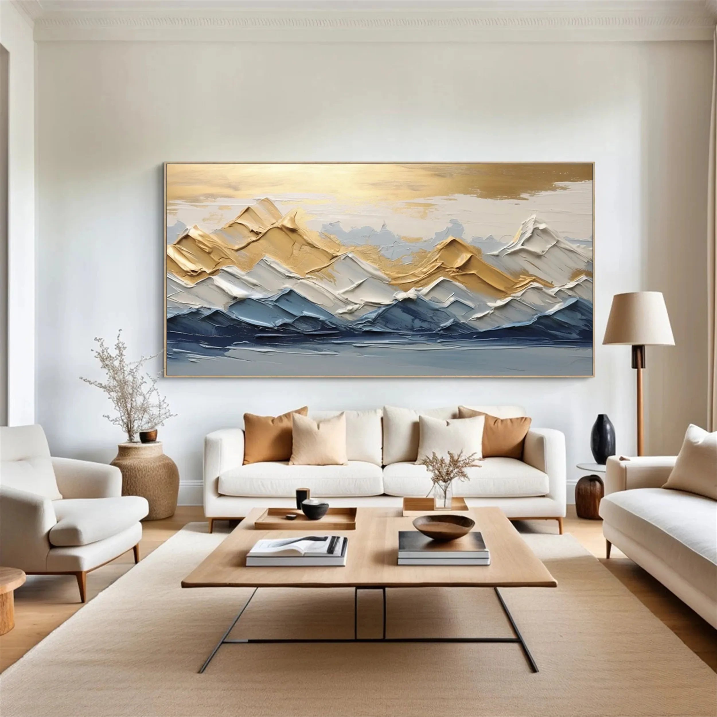 Plaster Art Minimalist Textured Painting #MM257