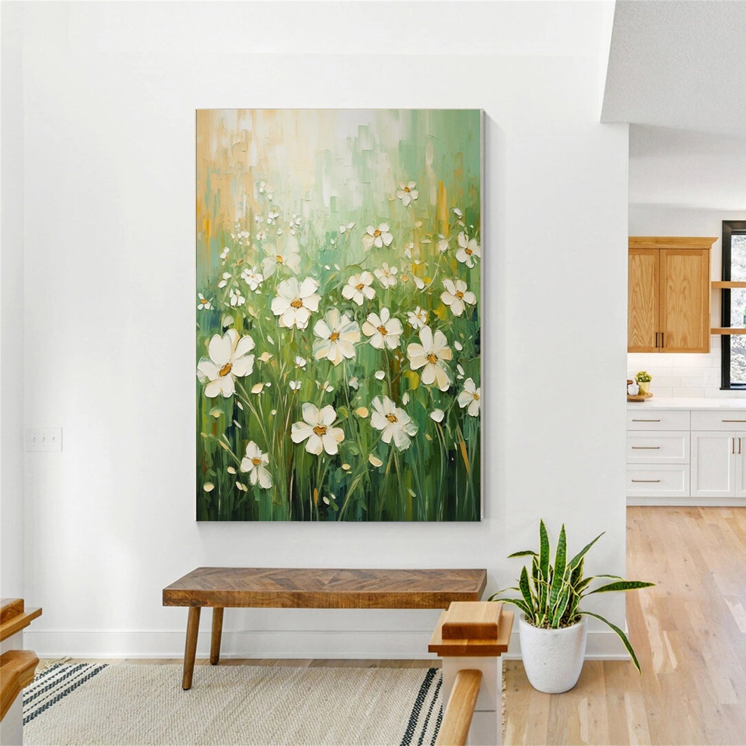 Flower And Tree Painting #FT 189