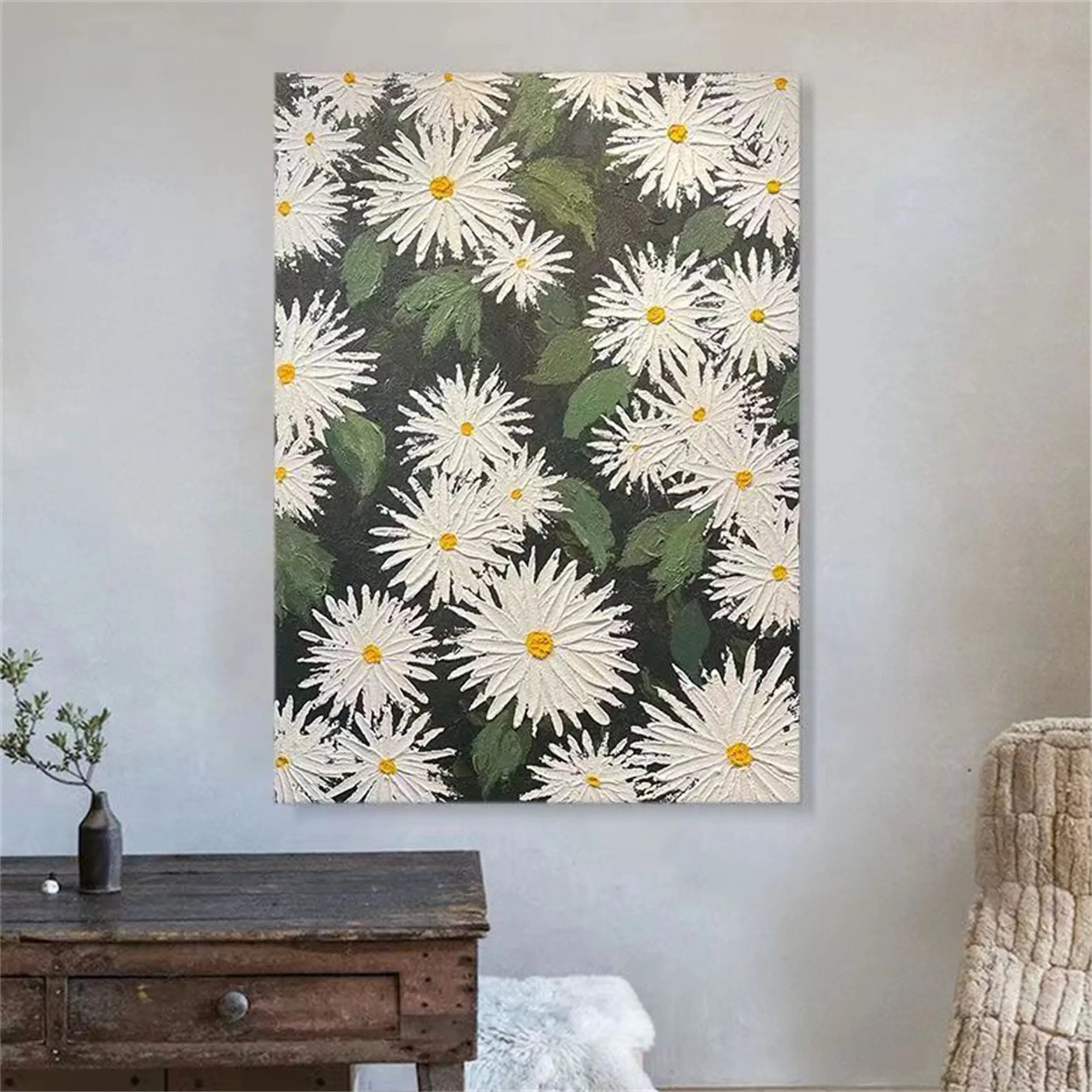 Flower And Tree Painting #FT 090