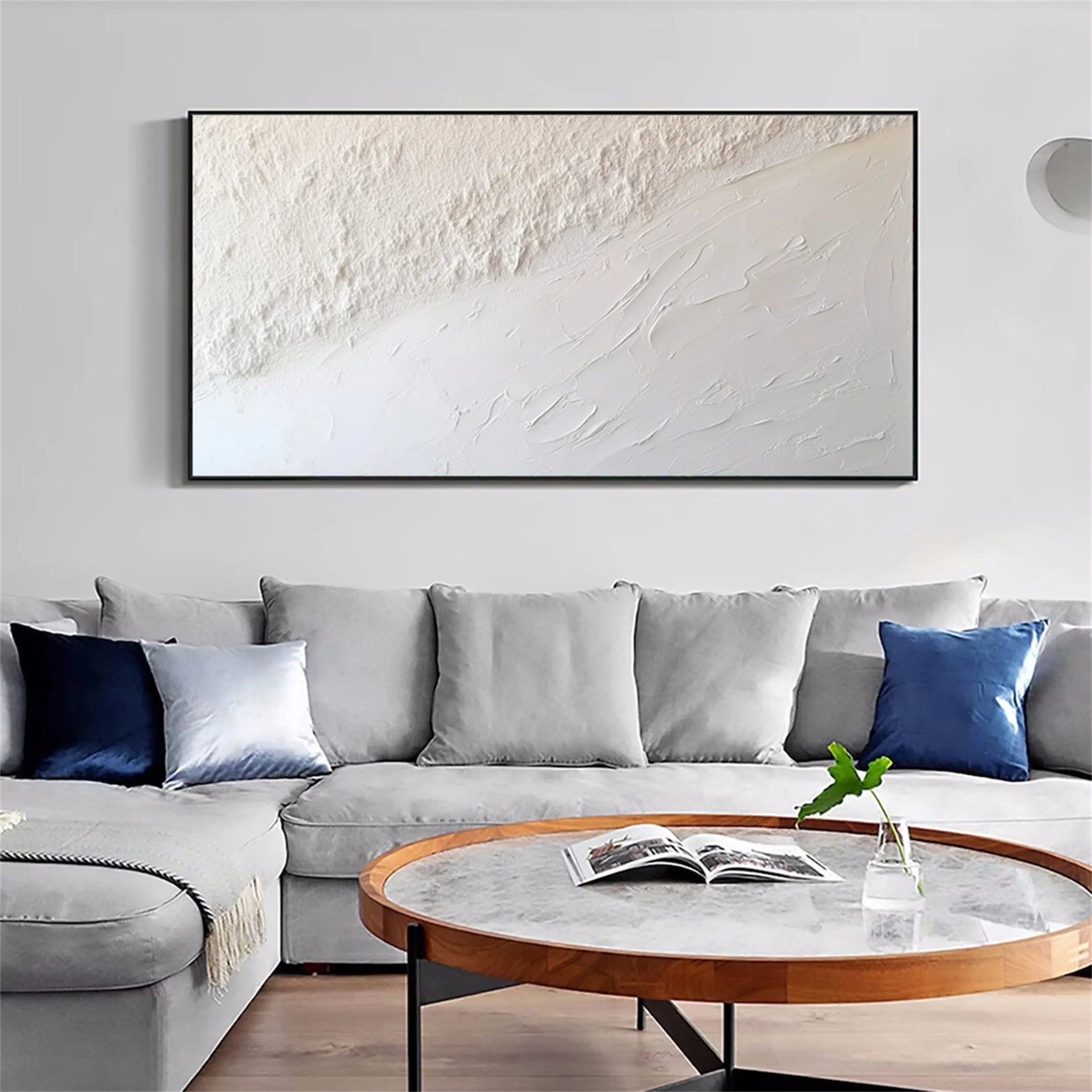 Plaster Art Minimalist Textured Painting #MM166