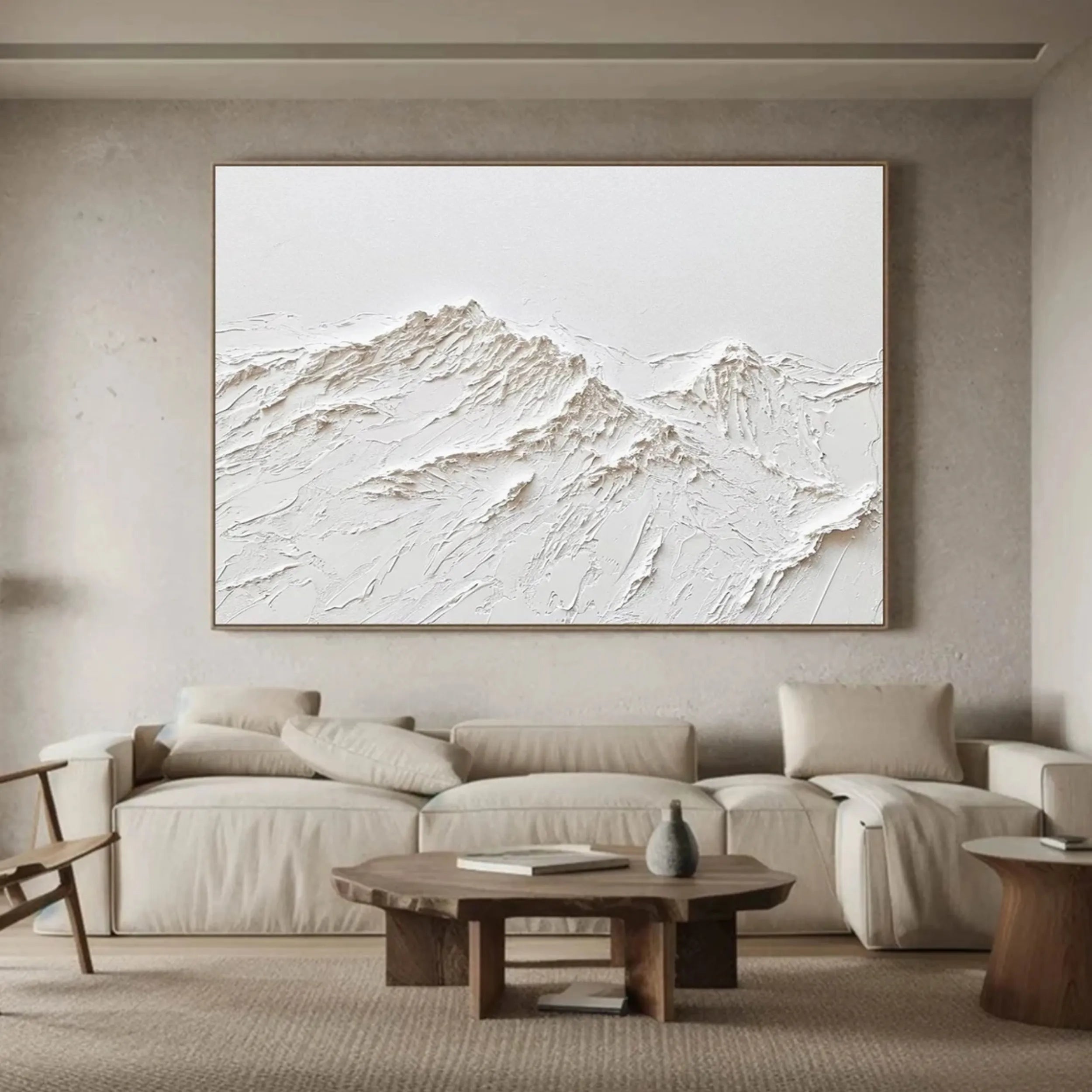 Plaster Art Minimalist Textured Painting #MM251