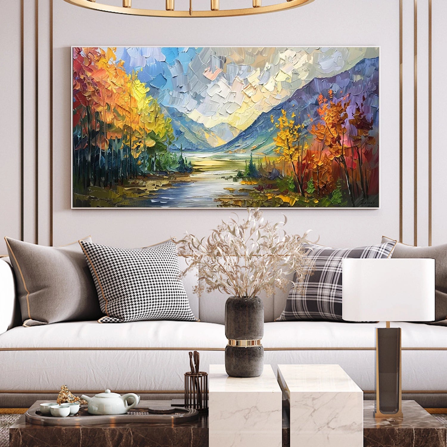 Flower And Tree Painting #FT 176