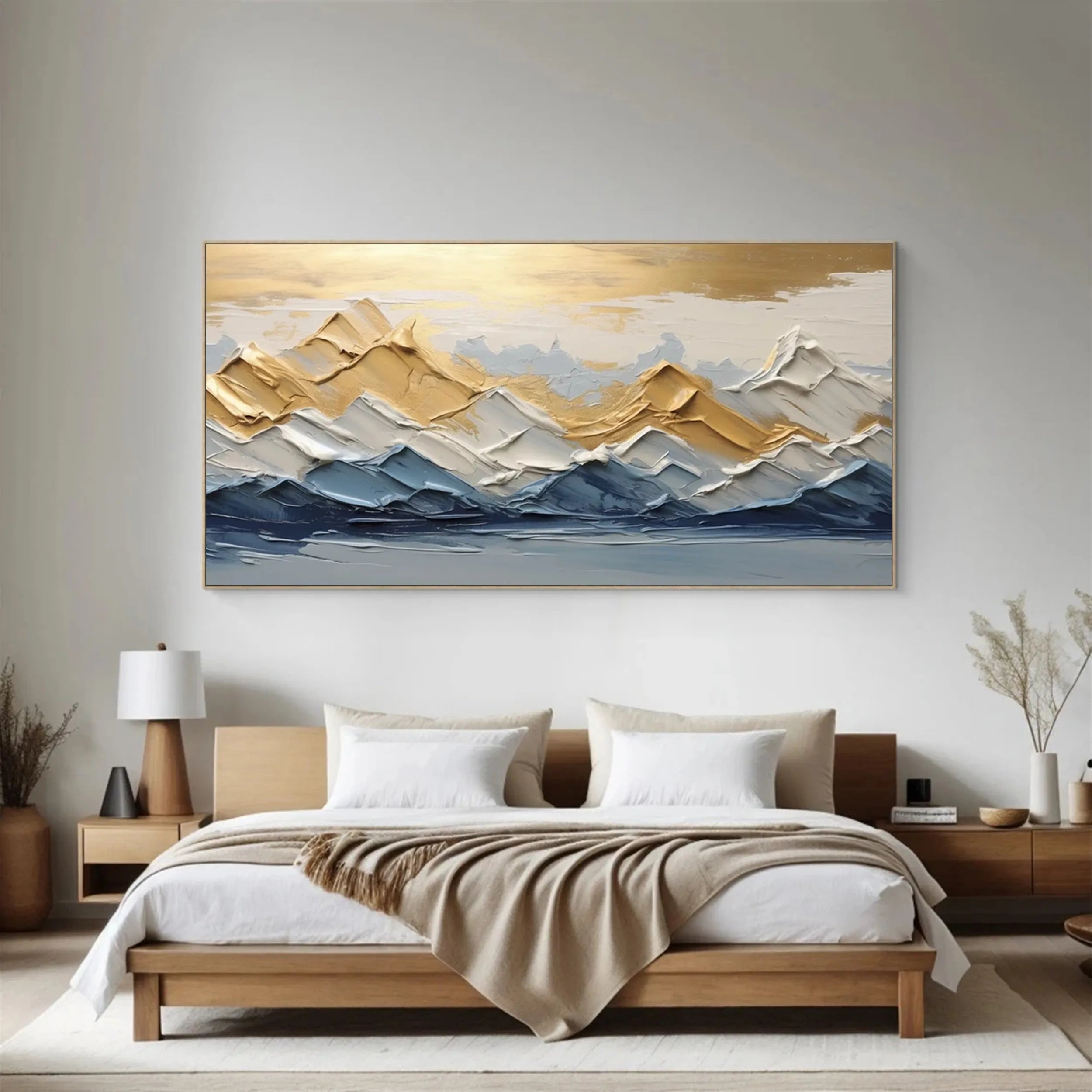Plaster Art Minimalist Textured Painting #MM257