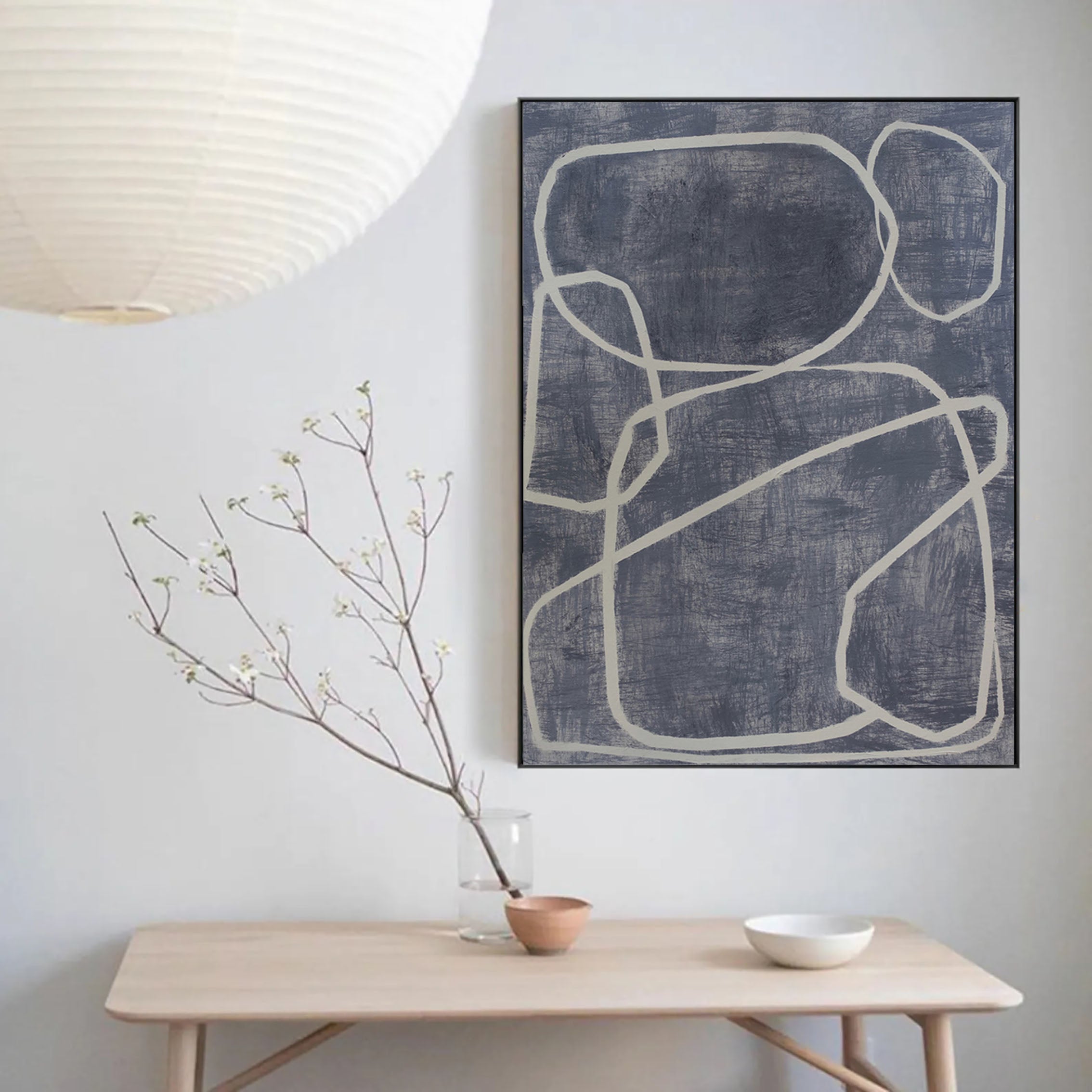 Abstract Tranquility Wall Art #WS089 CUSTOM SIZE