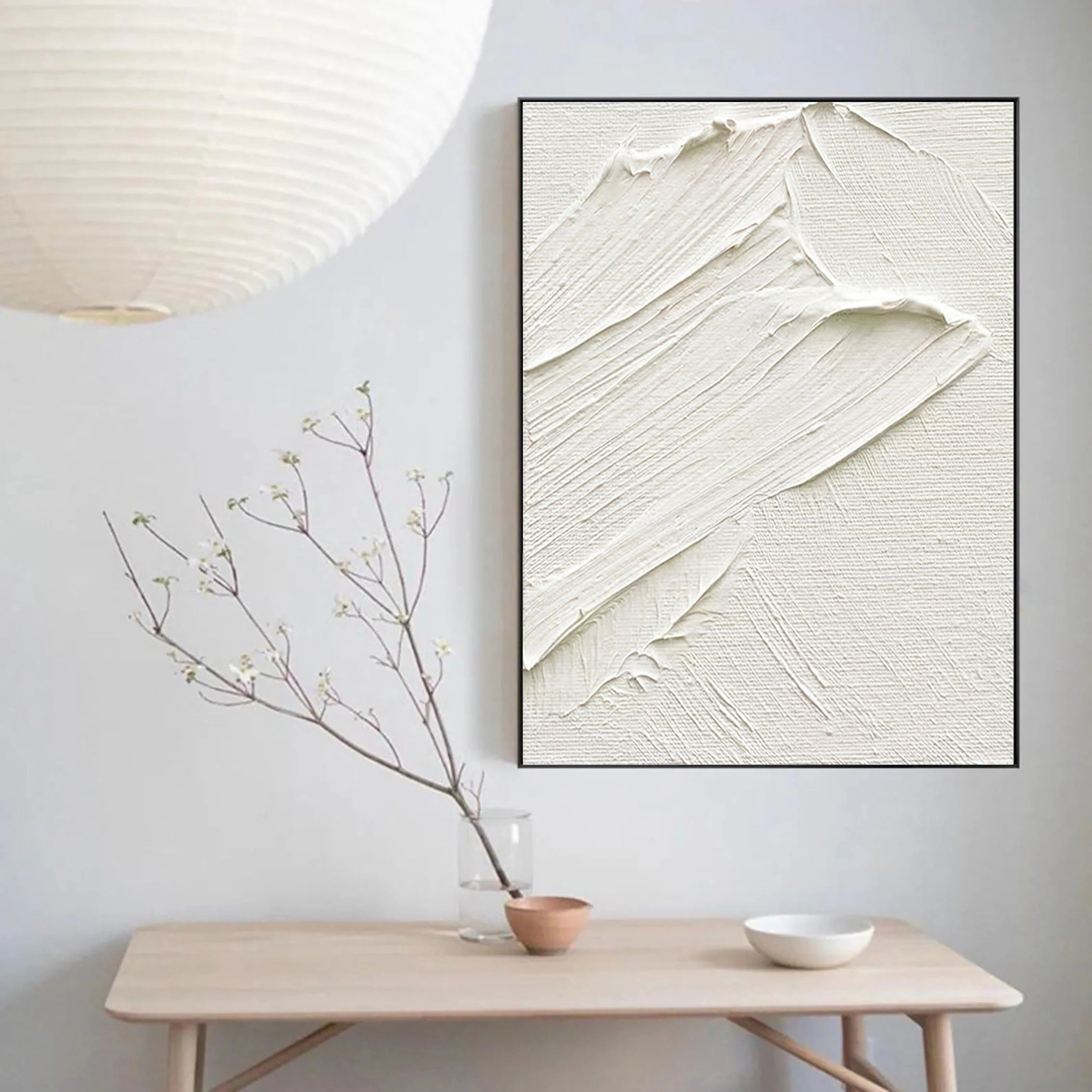 Plaster Art Minimalist Textured Painting #MM018