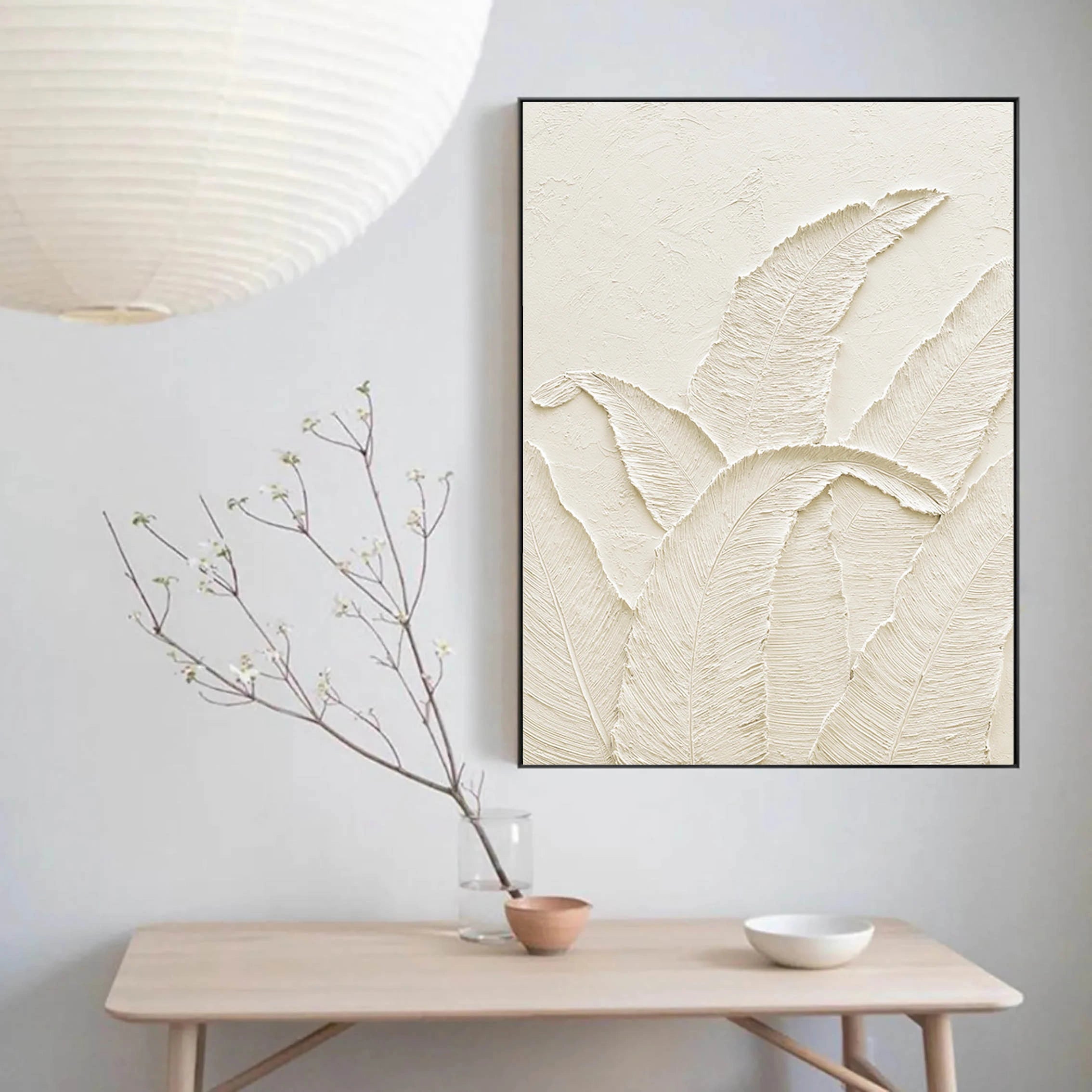 Plaster Art Minimalist Textured Painting #MM033