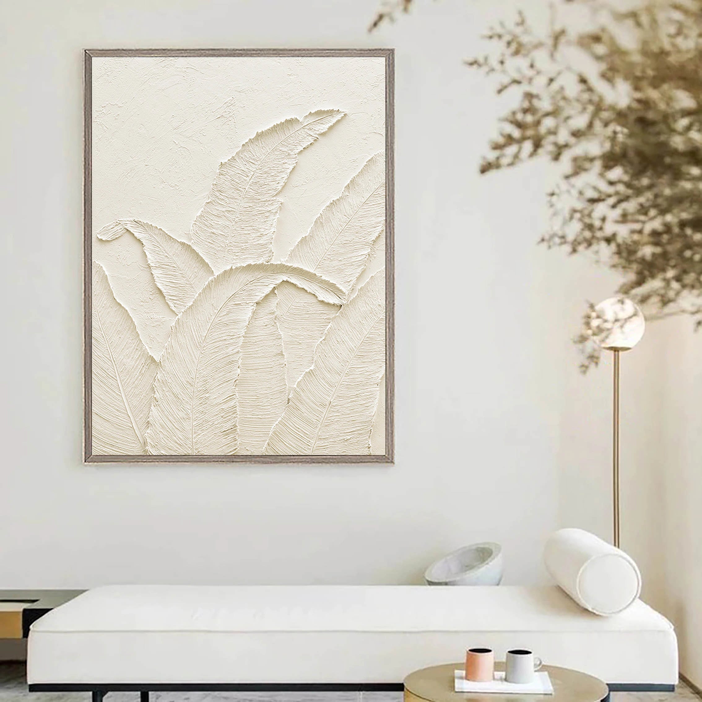 Plaster Art Minimalist Textured Painting #MM033