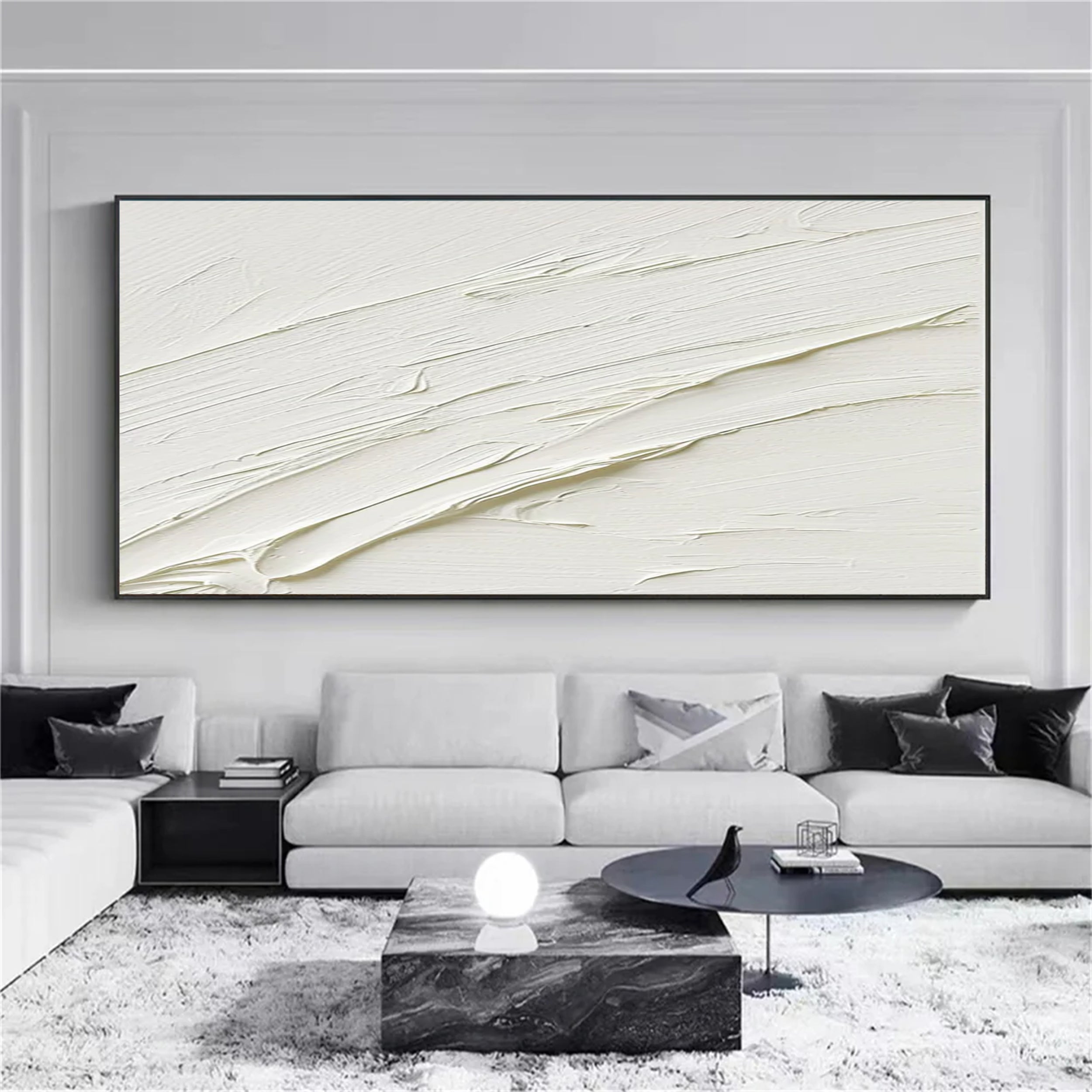 Plaster Art Minimalist Textured Painting #MM162