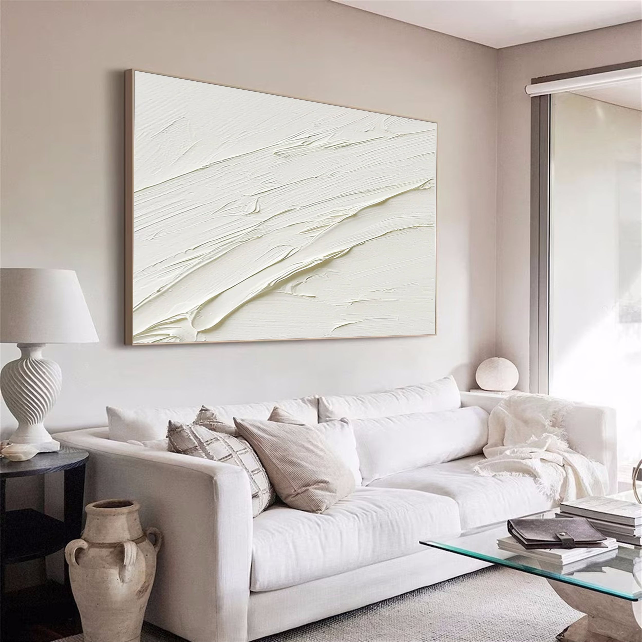 Plaster Art Minimalist Textured Painting #MM162