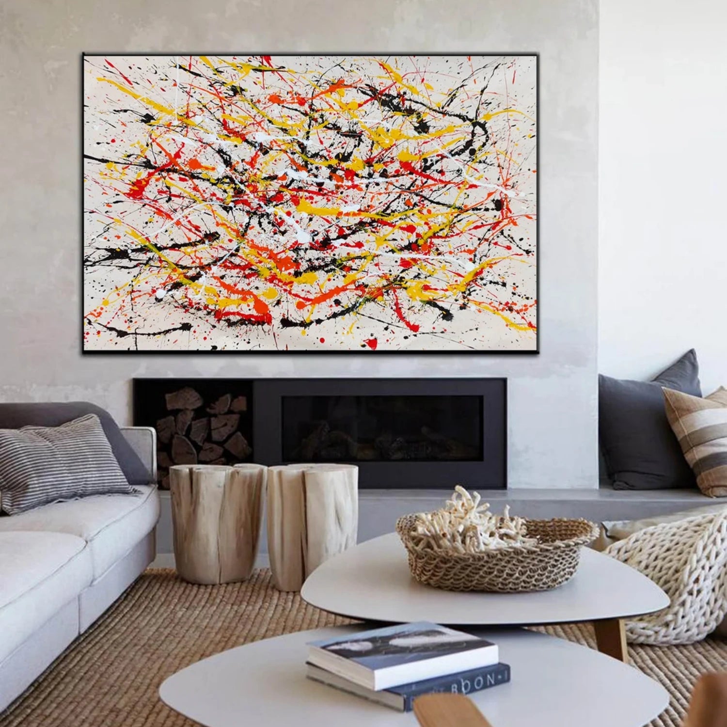 Pollock Art #JP023