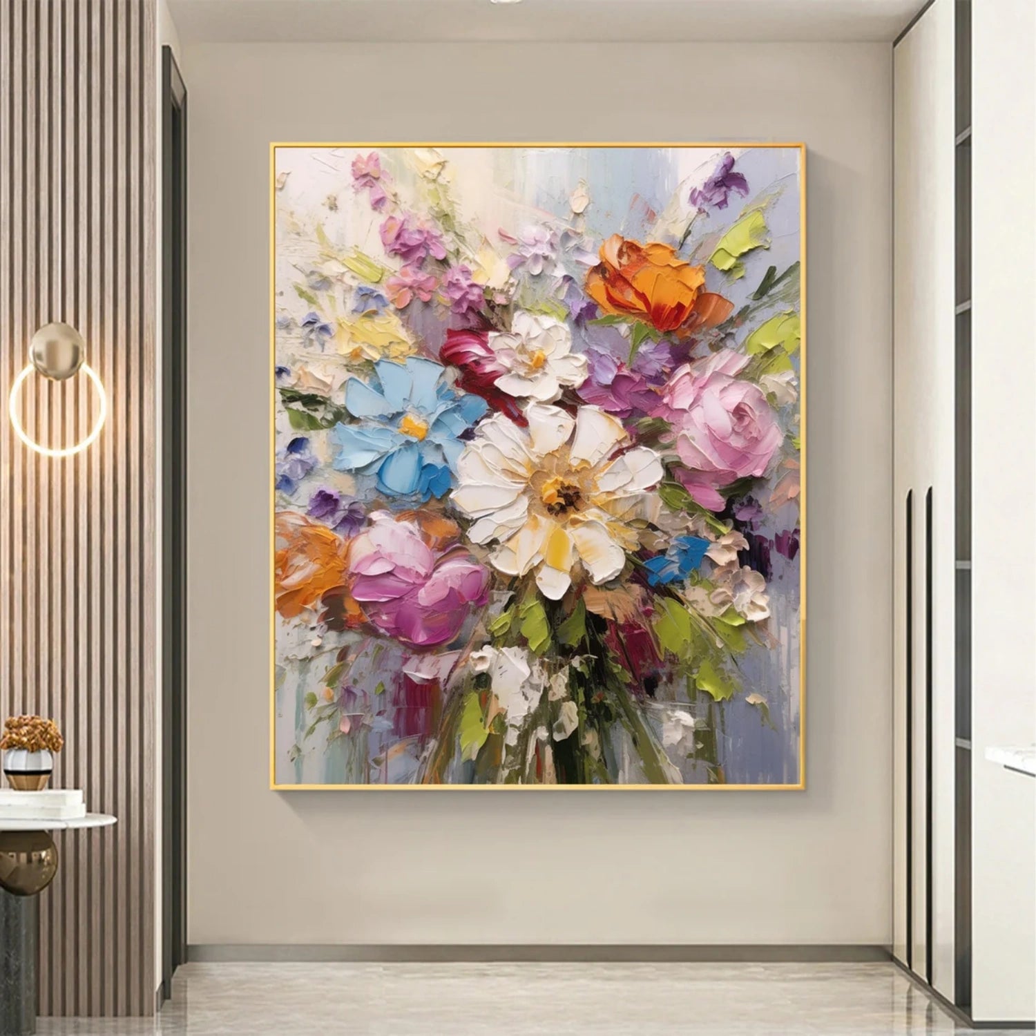 Flower And Tree Painting #FT 185