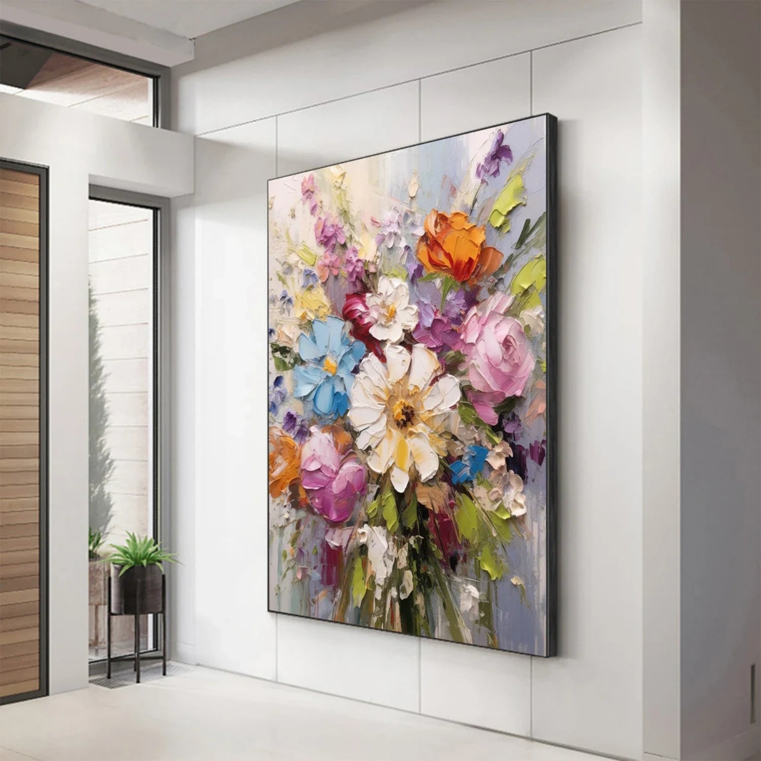 Flower And Tree Painting #FT 185