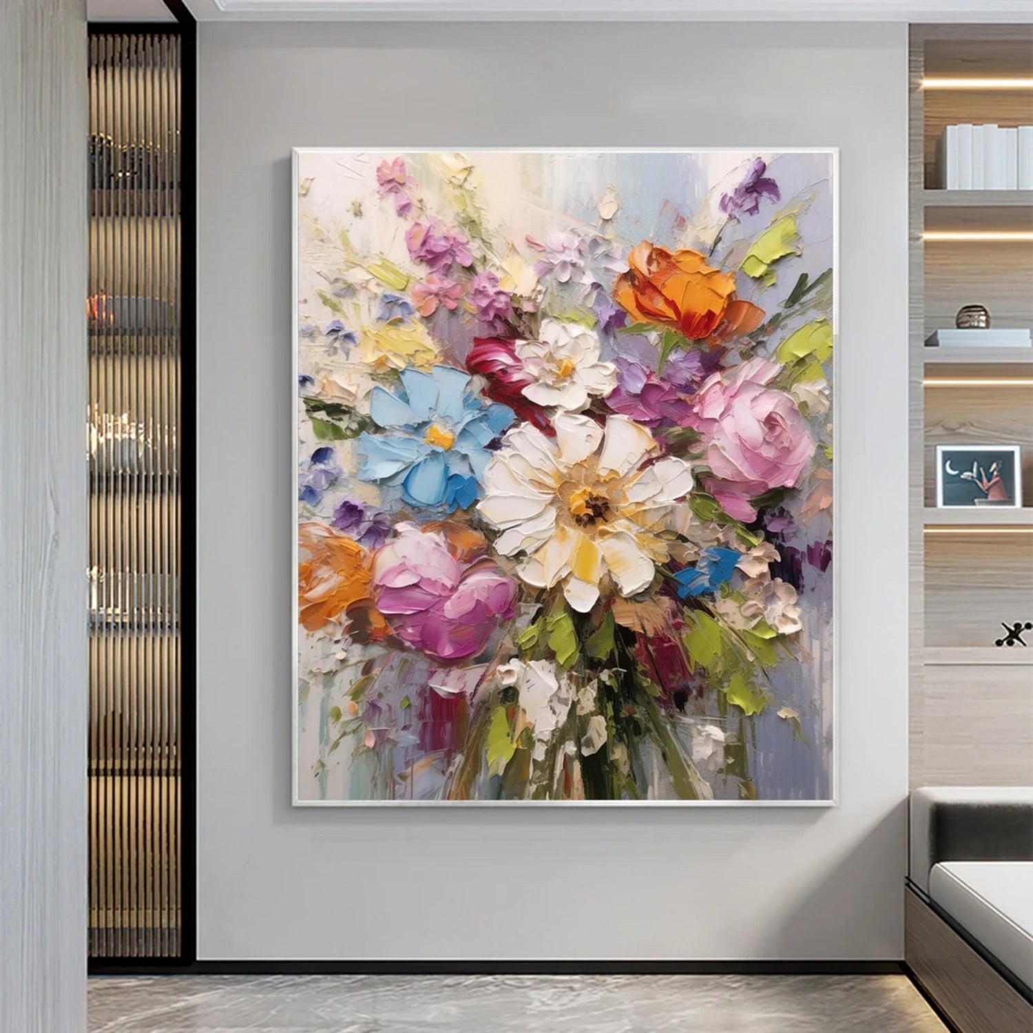 Flower And Tree Painting #FT 185