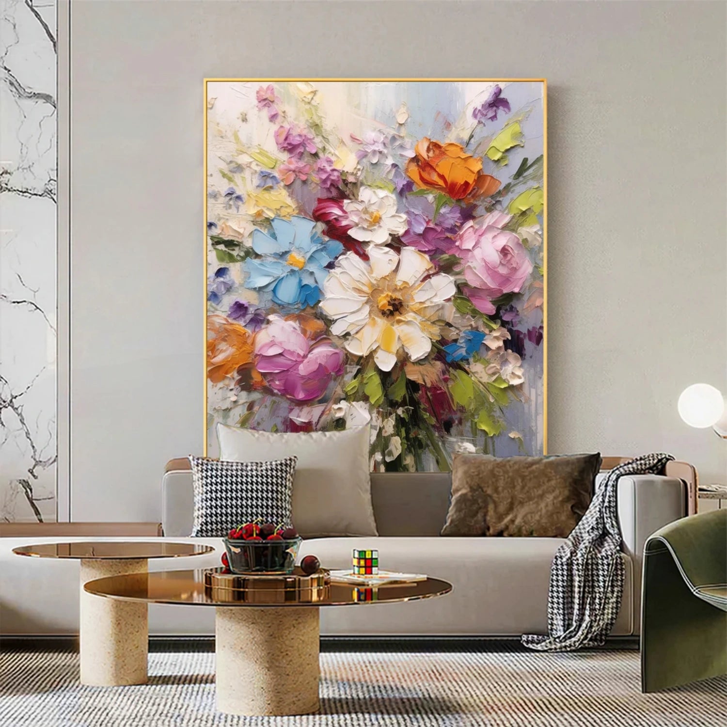 Flower And Tree Painting #FT 185