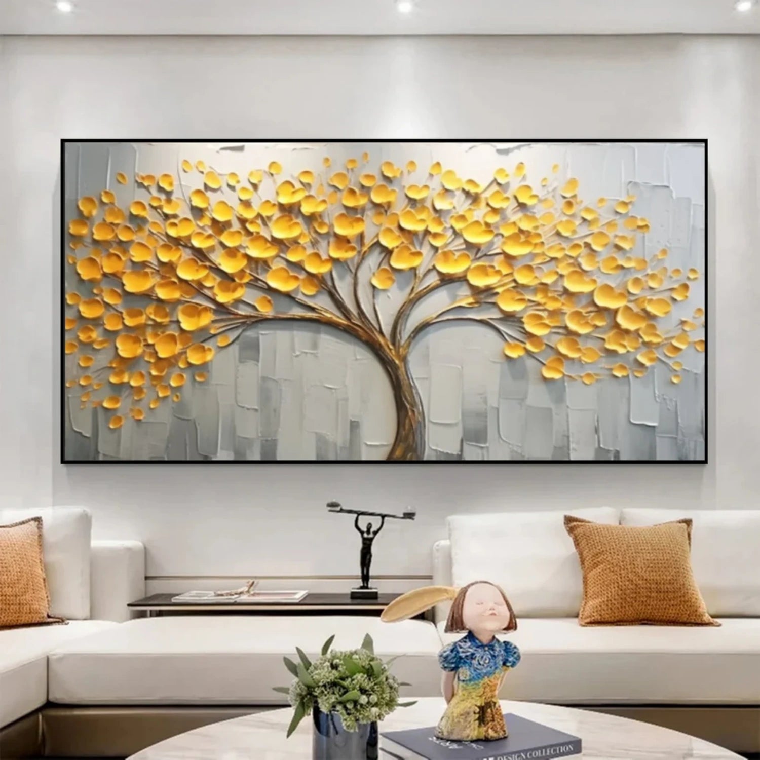 Flower And Tree Painting #FT 196