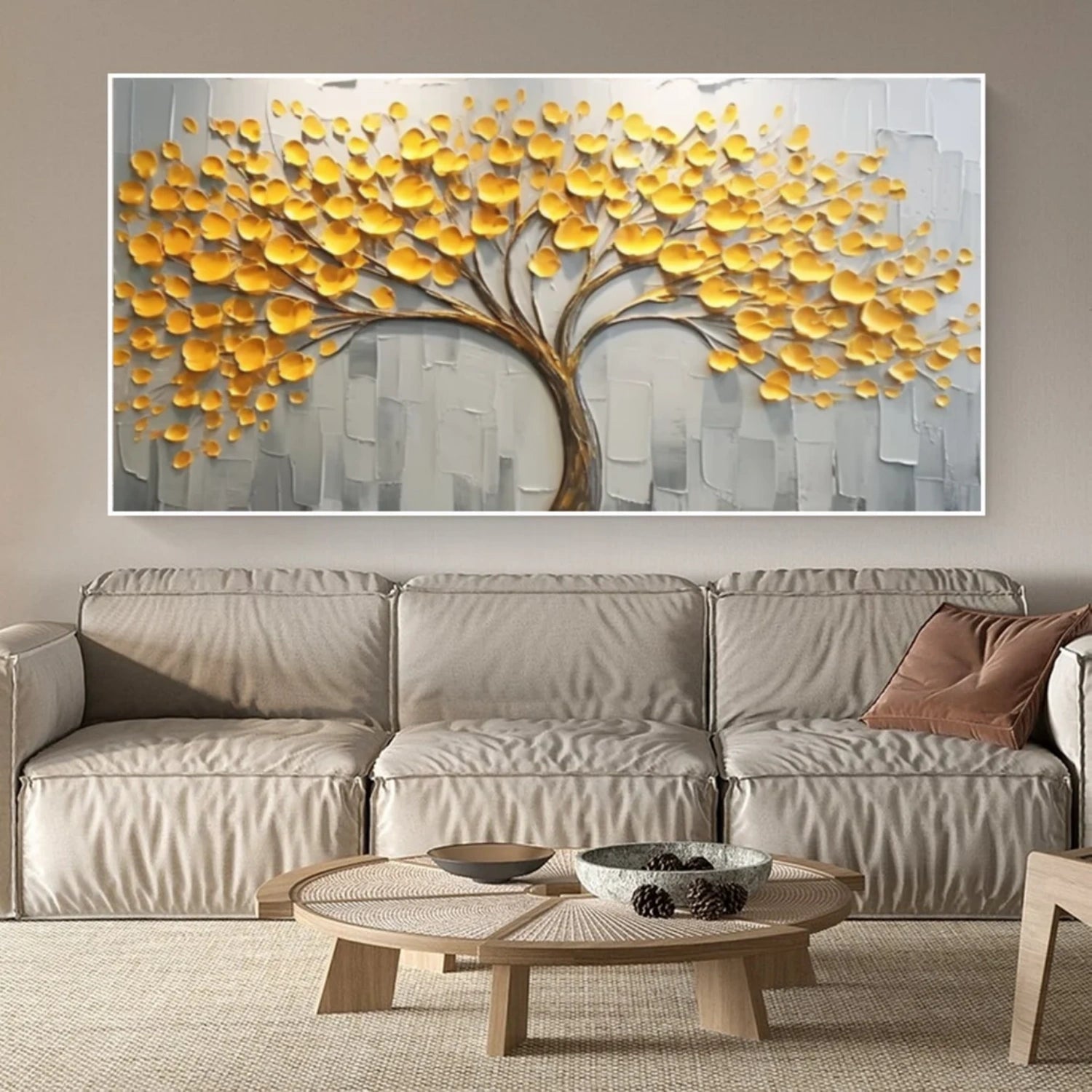 Flower And Tree Painting #FT 196