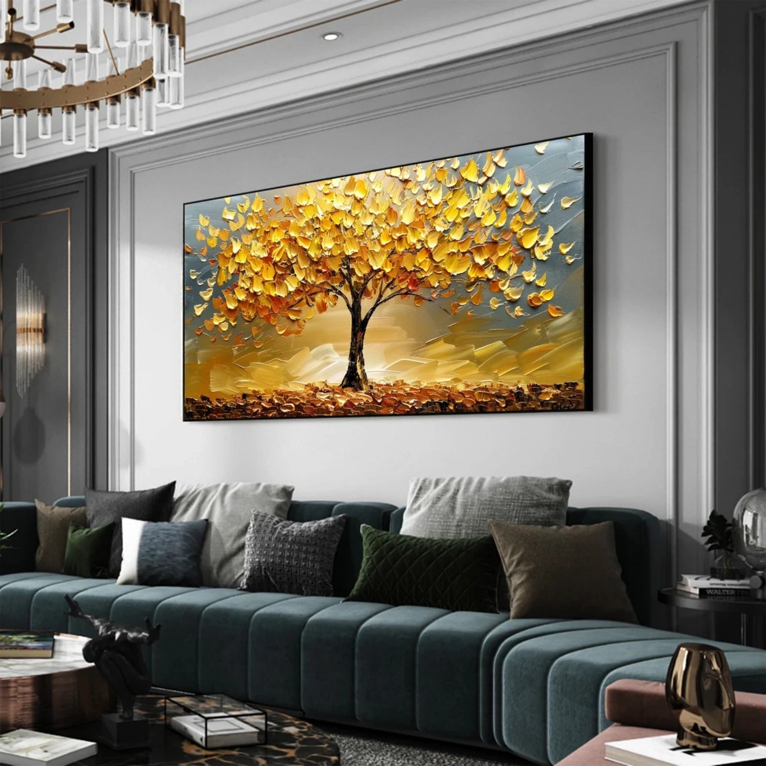 Flower And Tree Painting #FT 193