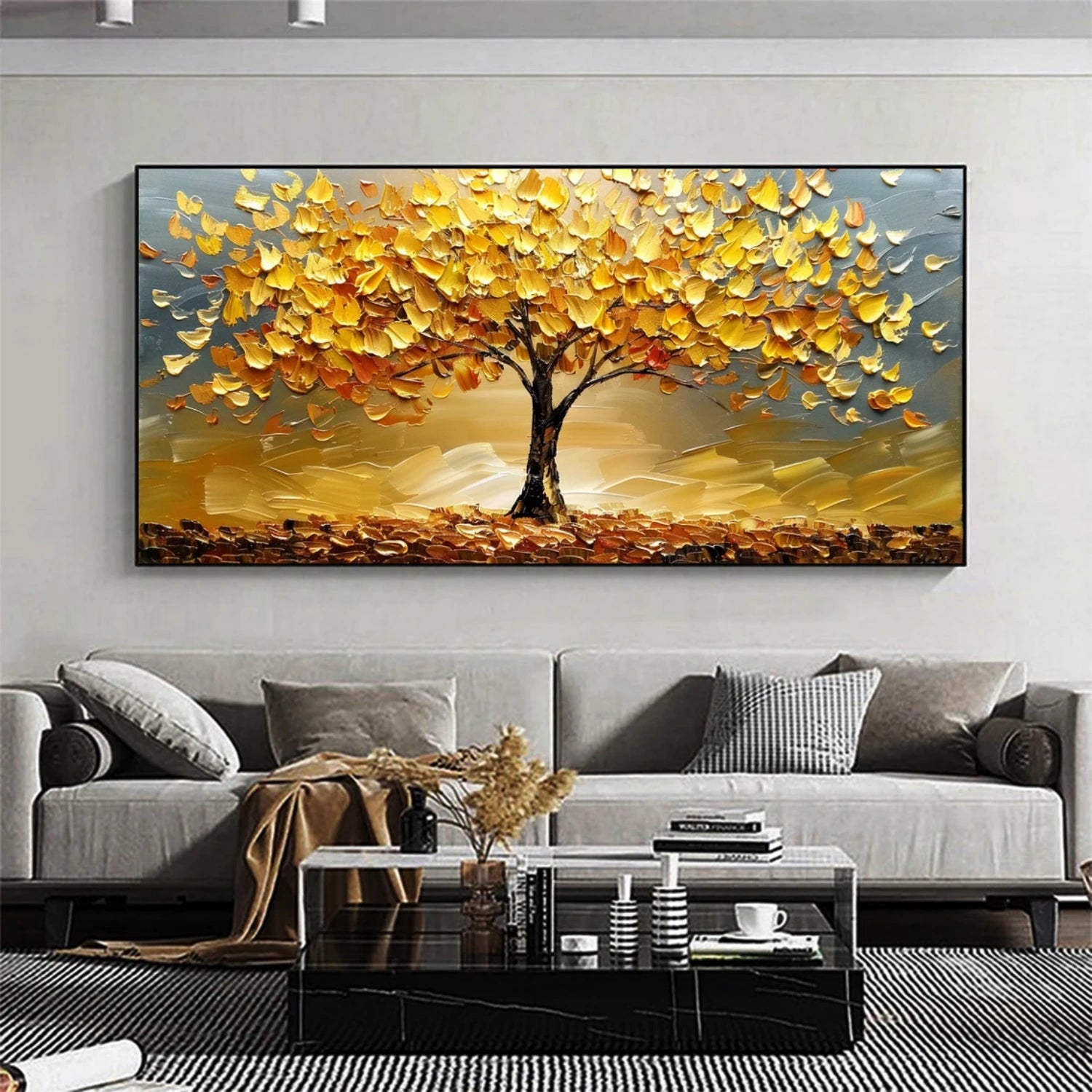 Flower And Tree Painting #FT 193