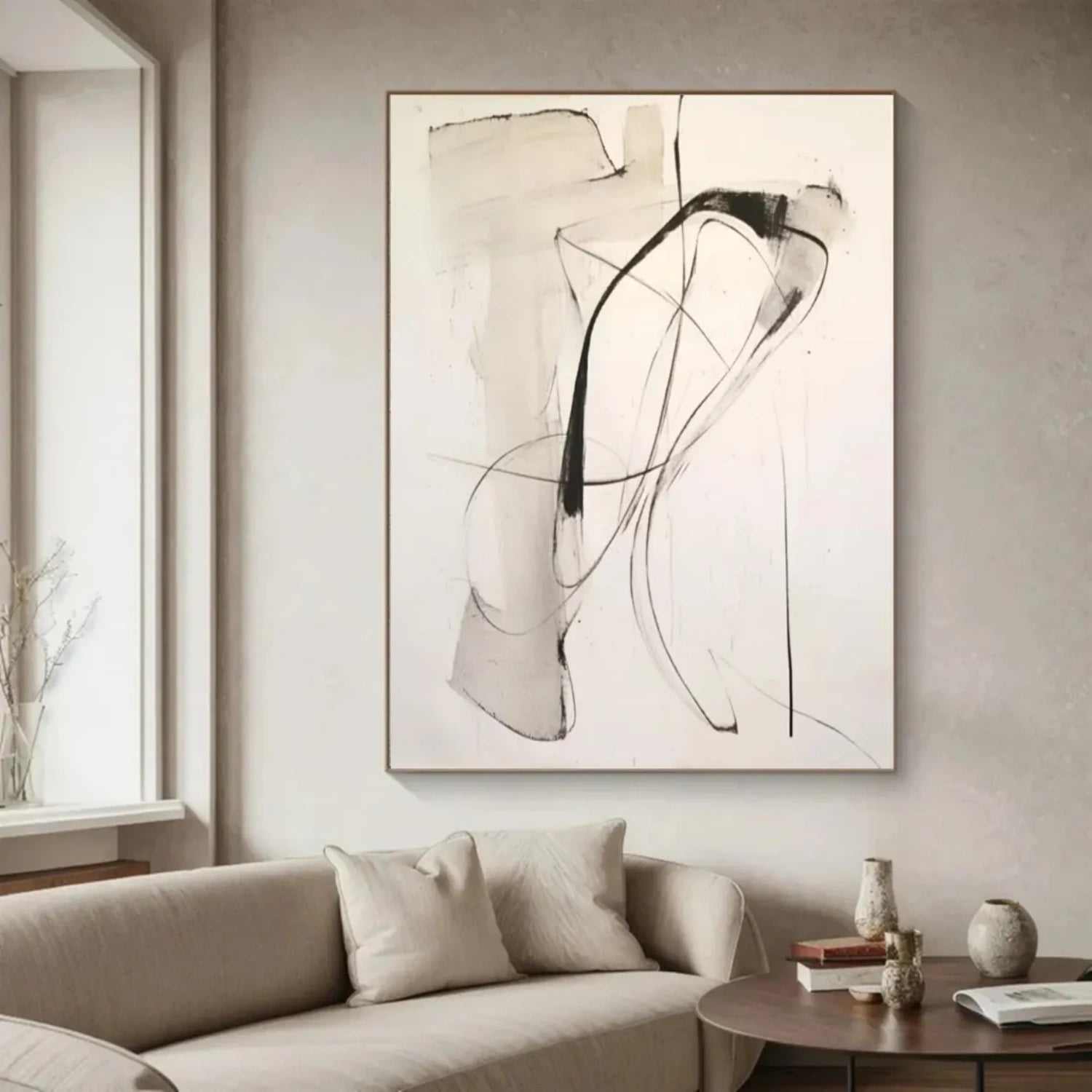 Wabi Sabi Textured Wall Art #WS320