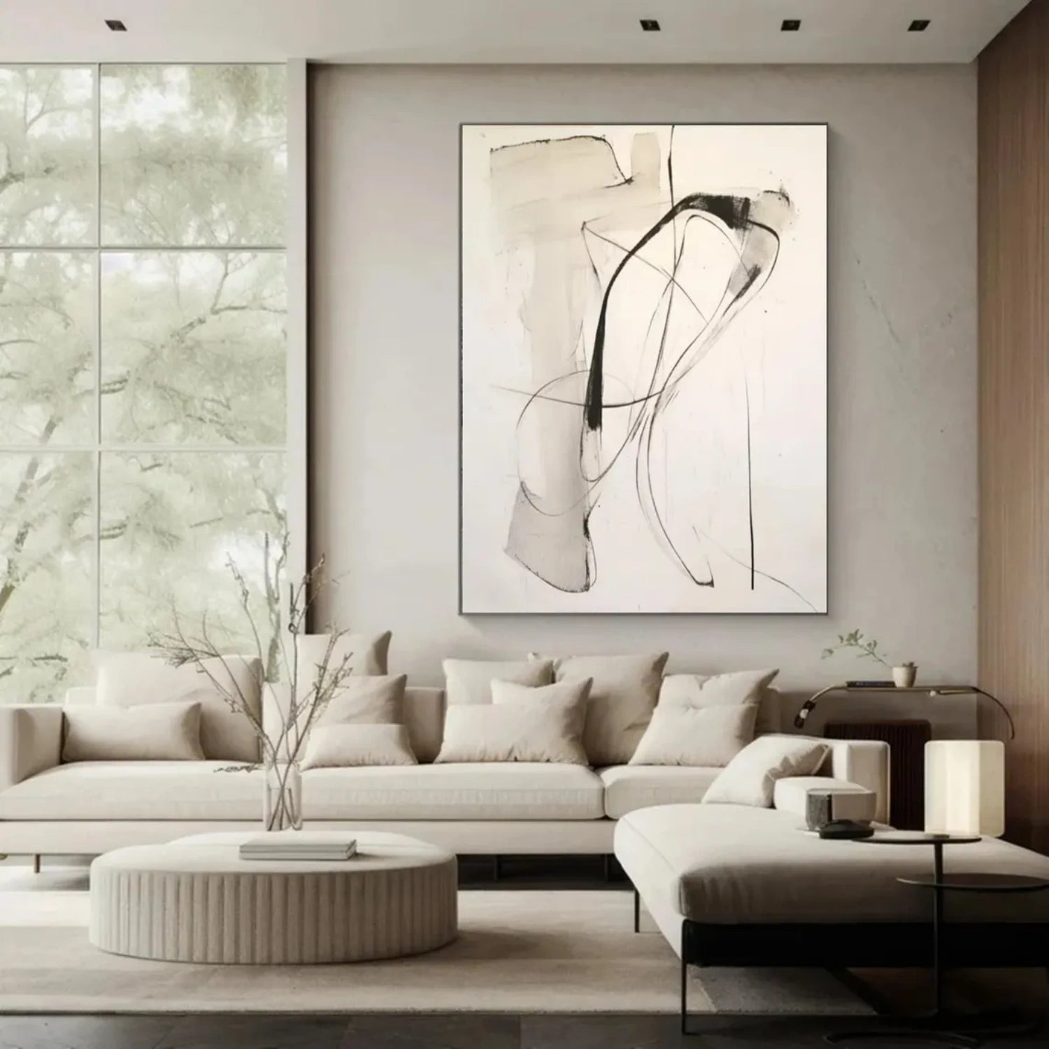 Wabi Sabi Textured Wall Art #WS320
