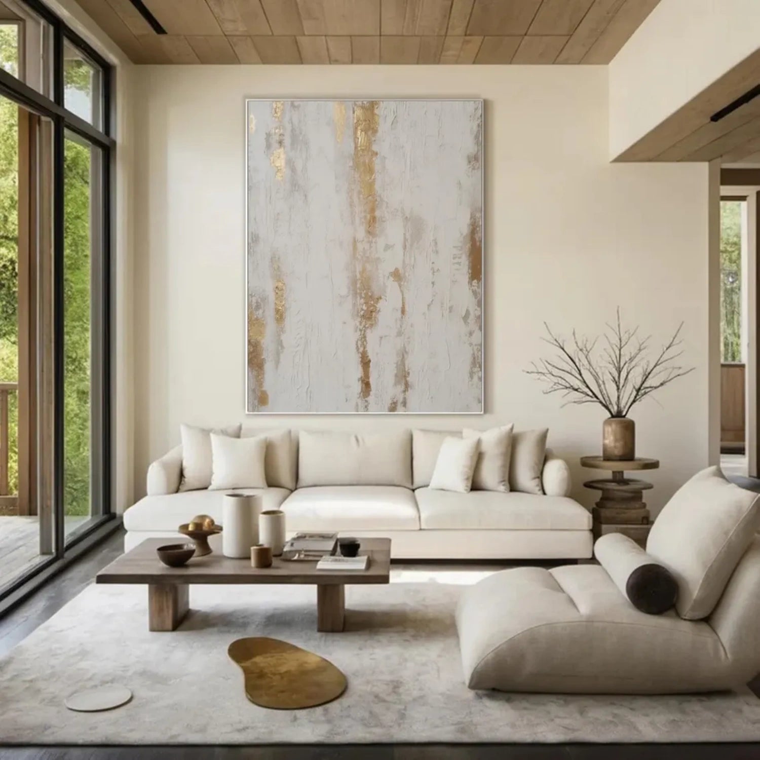 Wabi Sabi Textured Wall Art #WS318