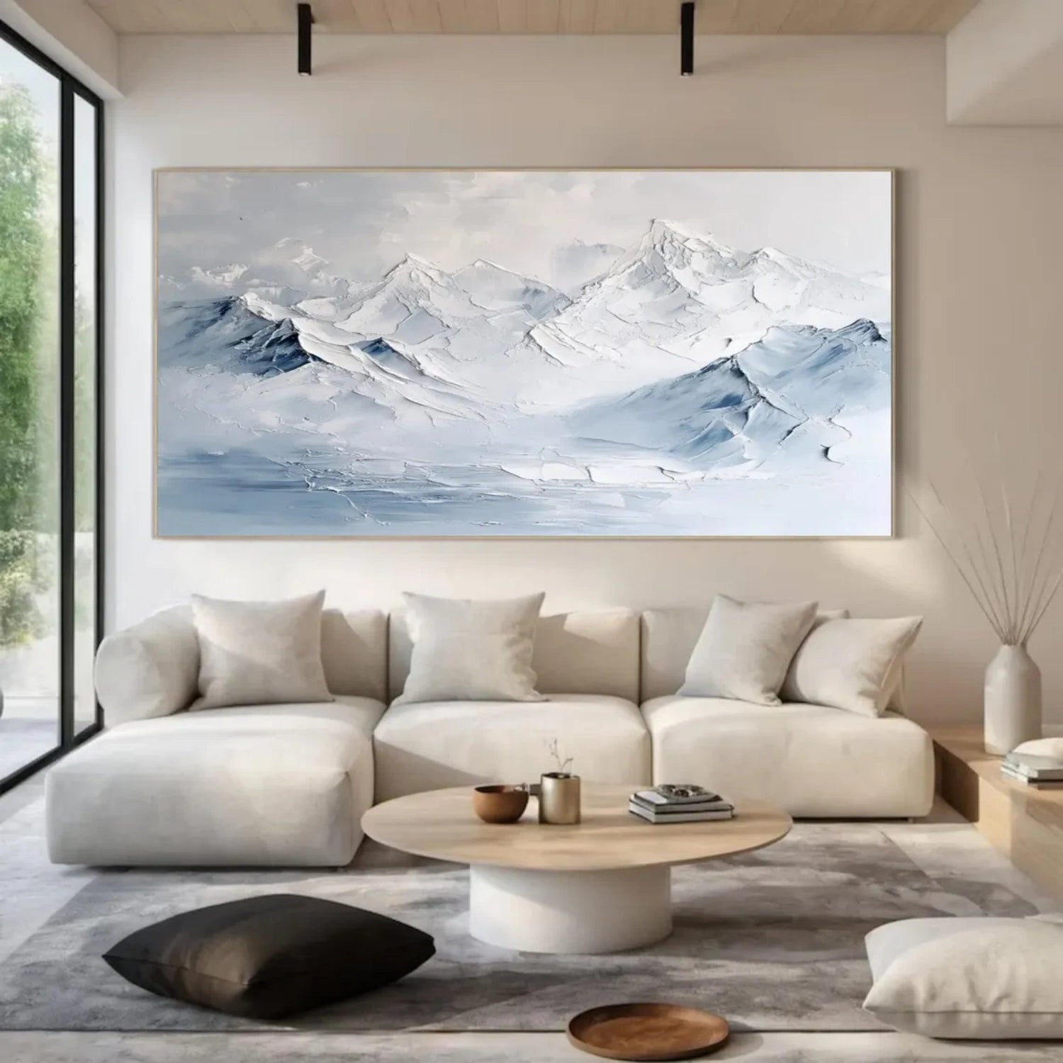 Plaster Art Minimalist Textured Painting #MM310