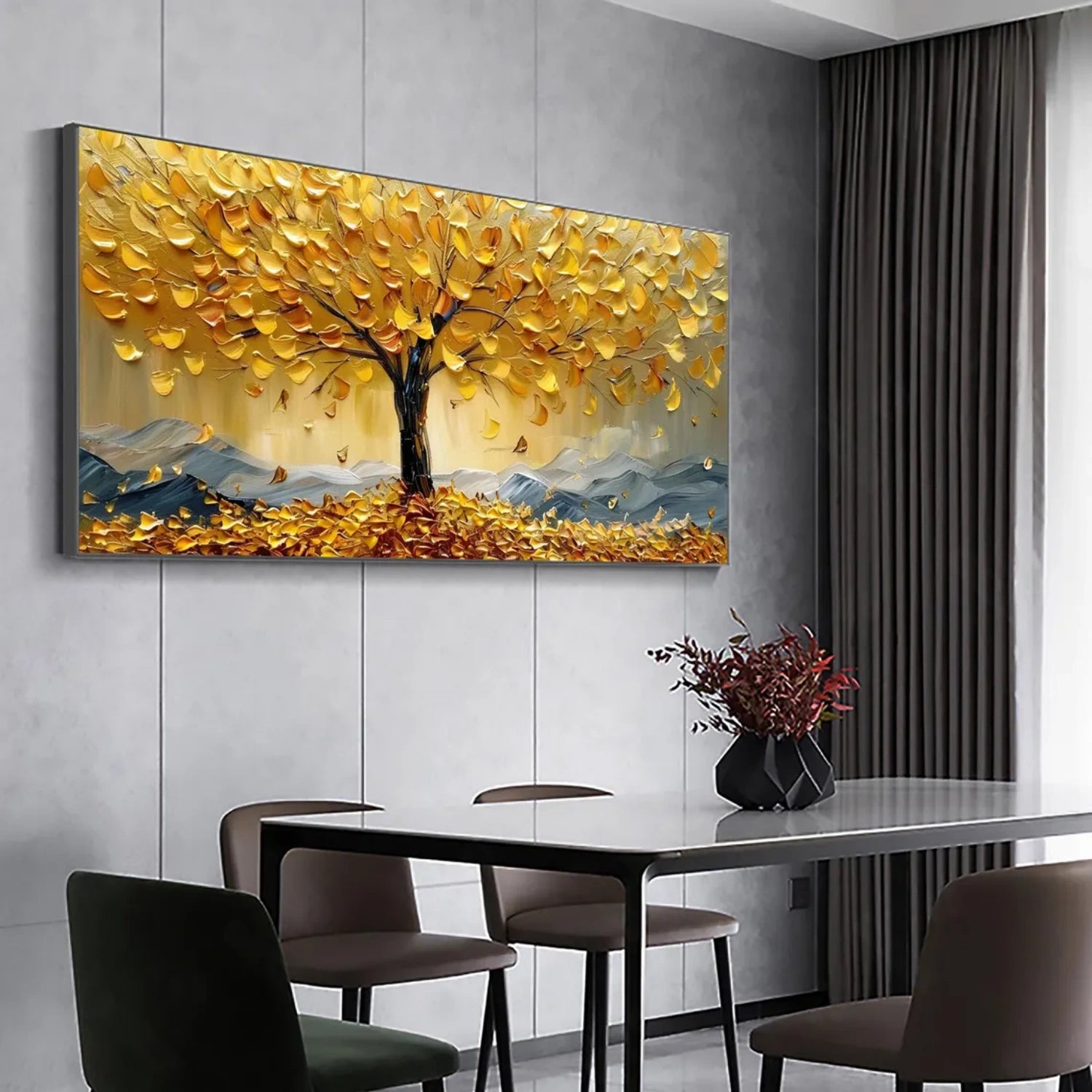 Flower And Tree Painting #FT 192