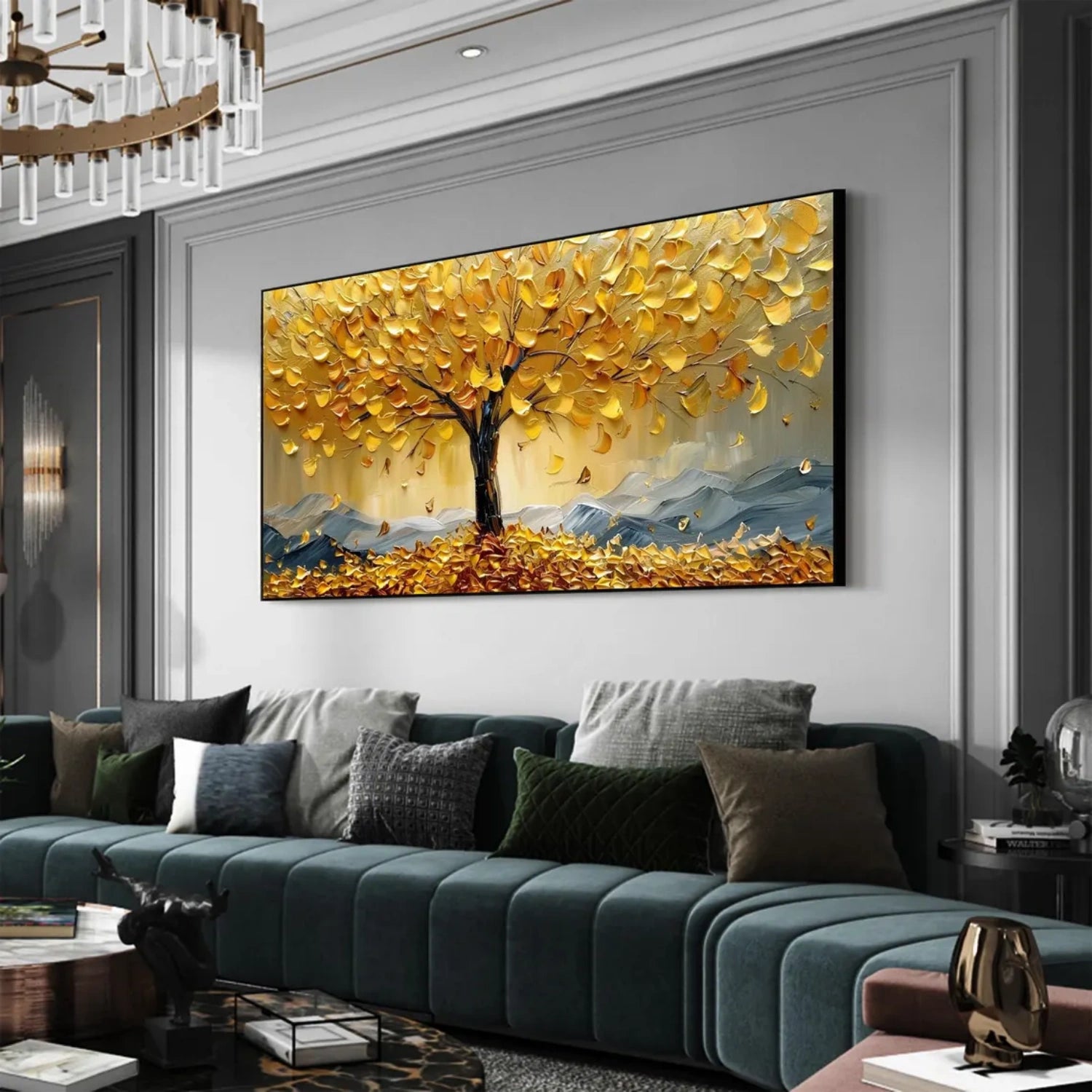 Flower And Tree Painting #FT 192