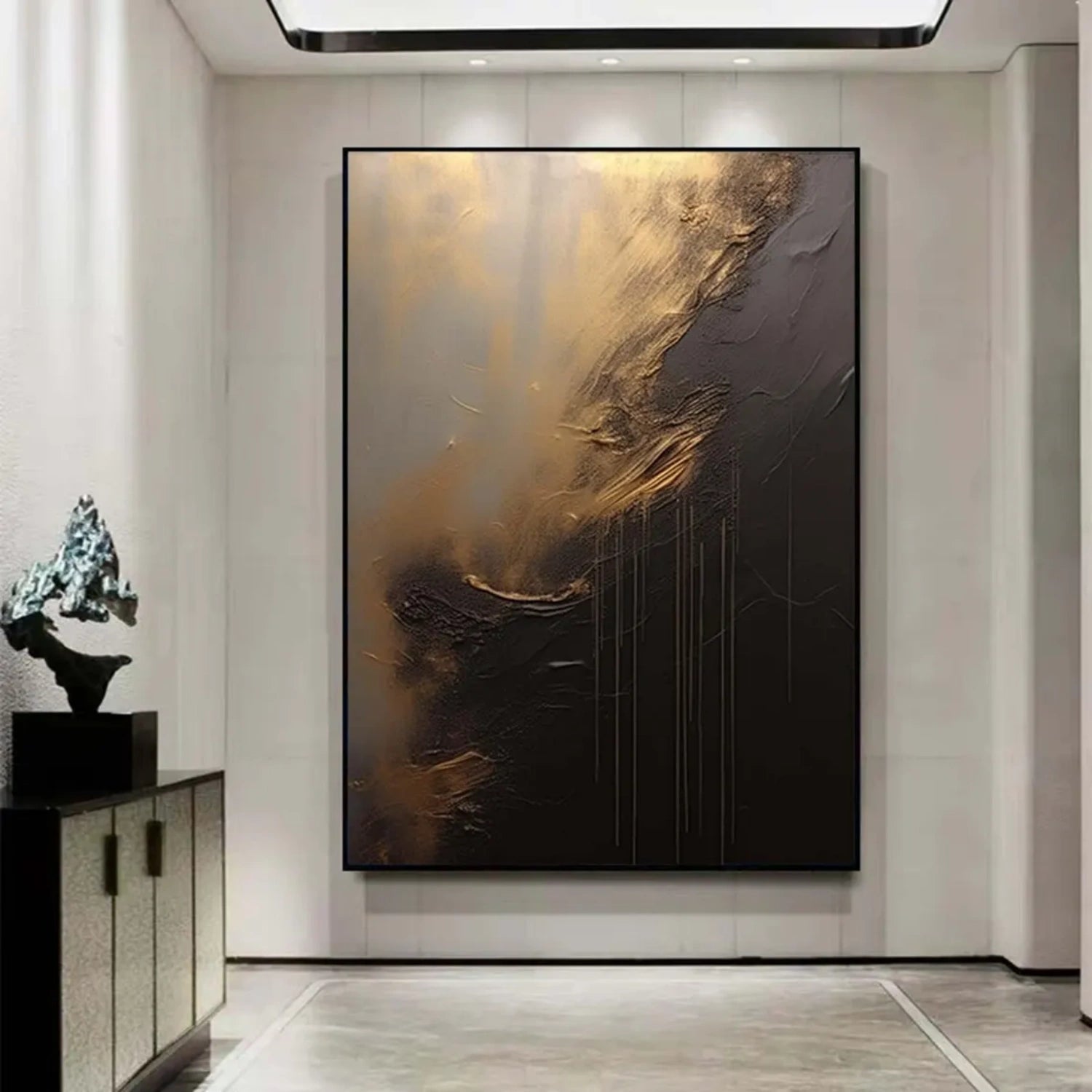 Abstract Textured Wall Art #AB 503