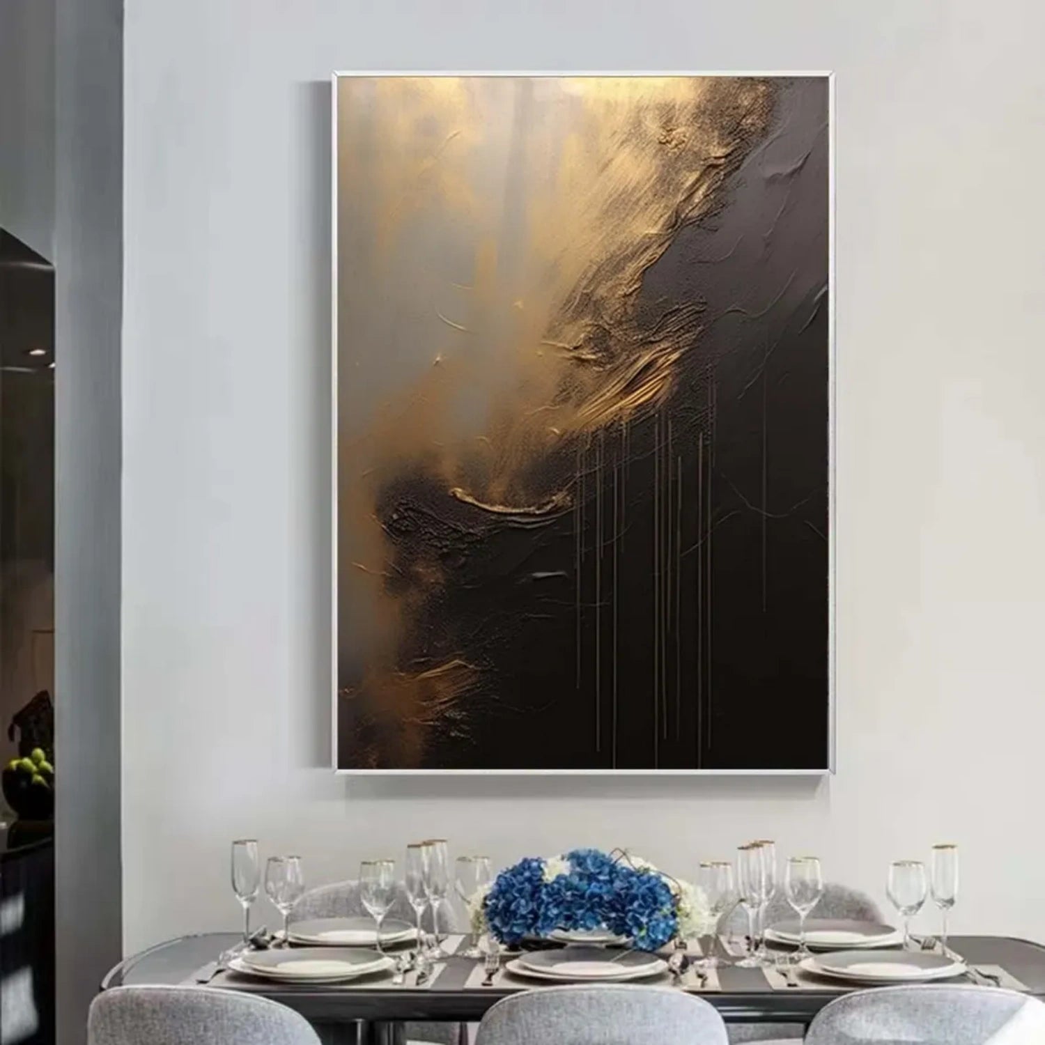 Abstract Textured Wall Art #AB 503