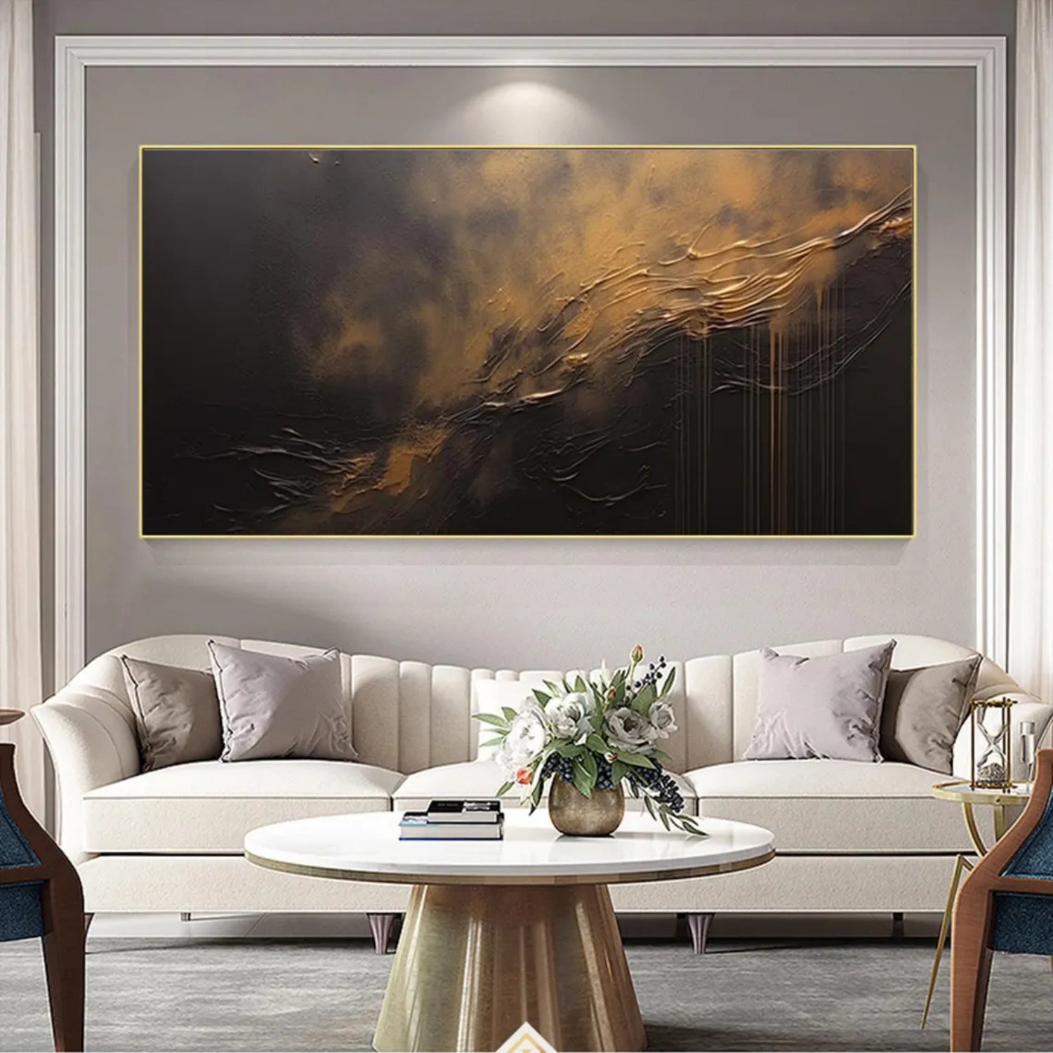 Abstract Textured Wall Art #AB 502