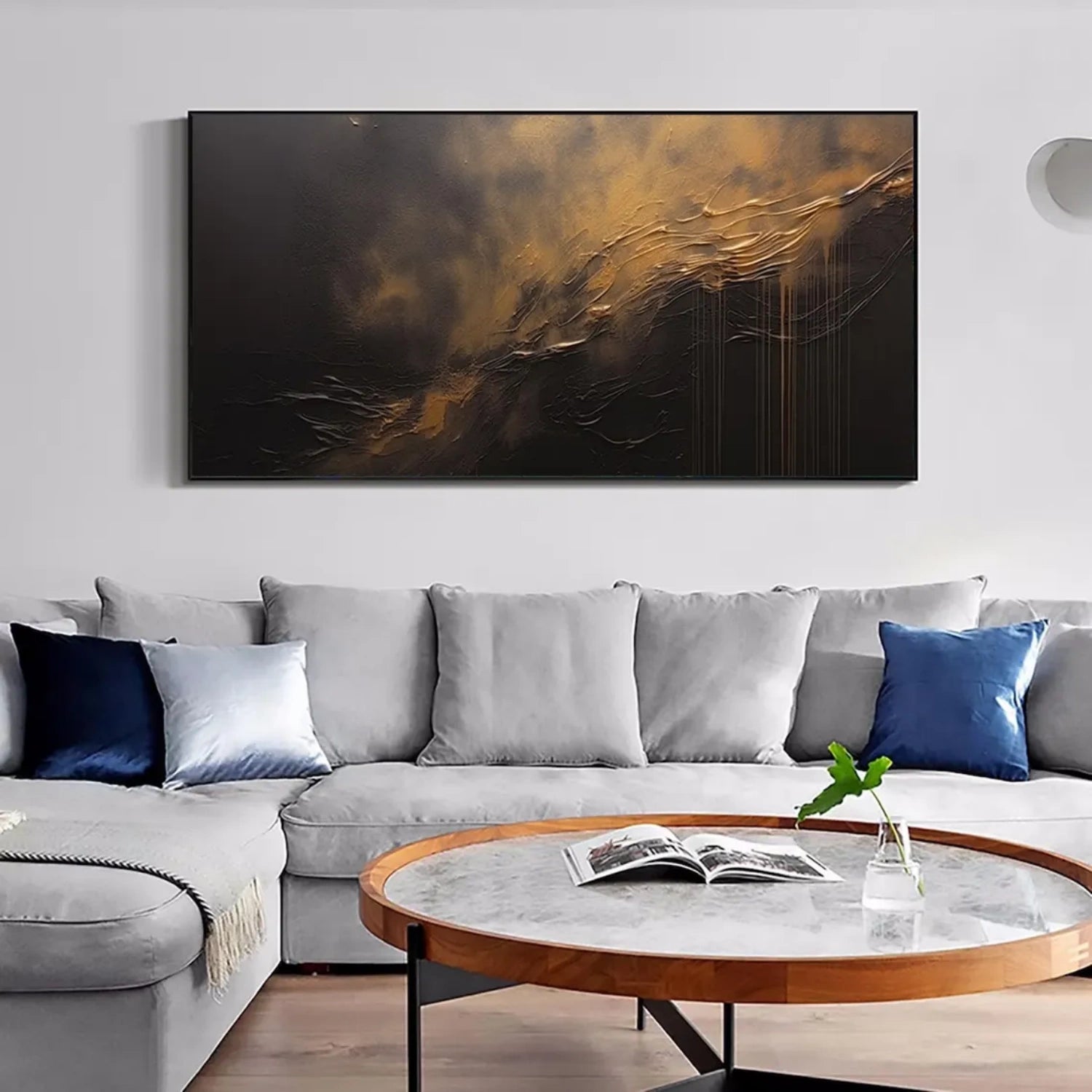 Abstract Textured Wall Art #AB 502