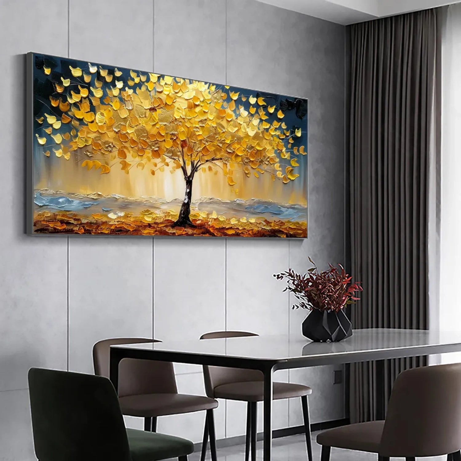 Flower And Tree Painting #FT 191
