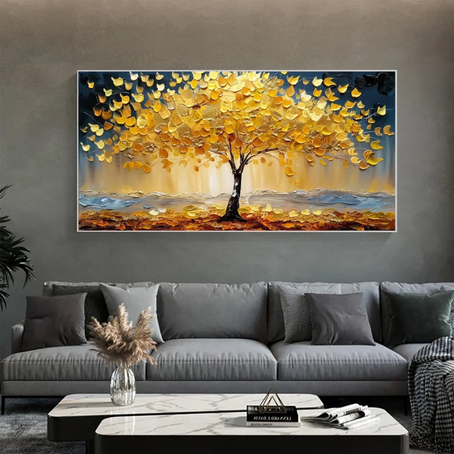 Flower And Tree Painting #FT 191