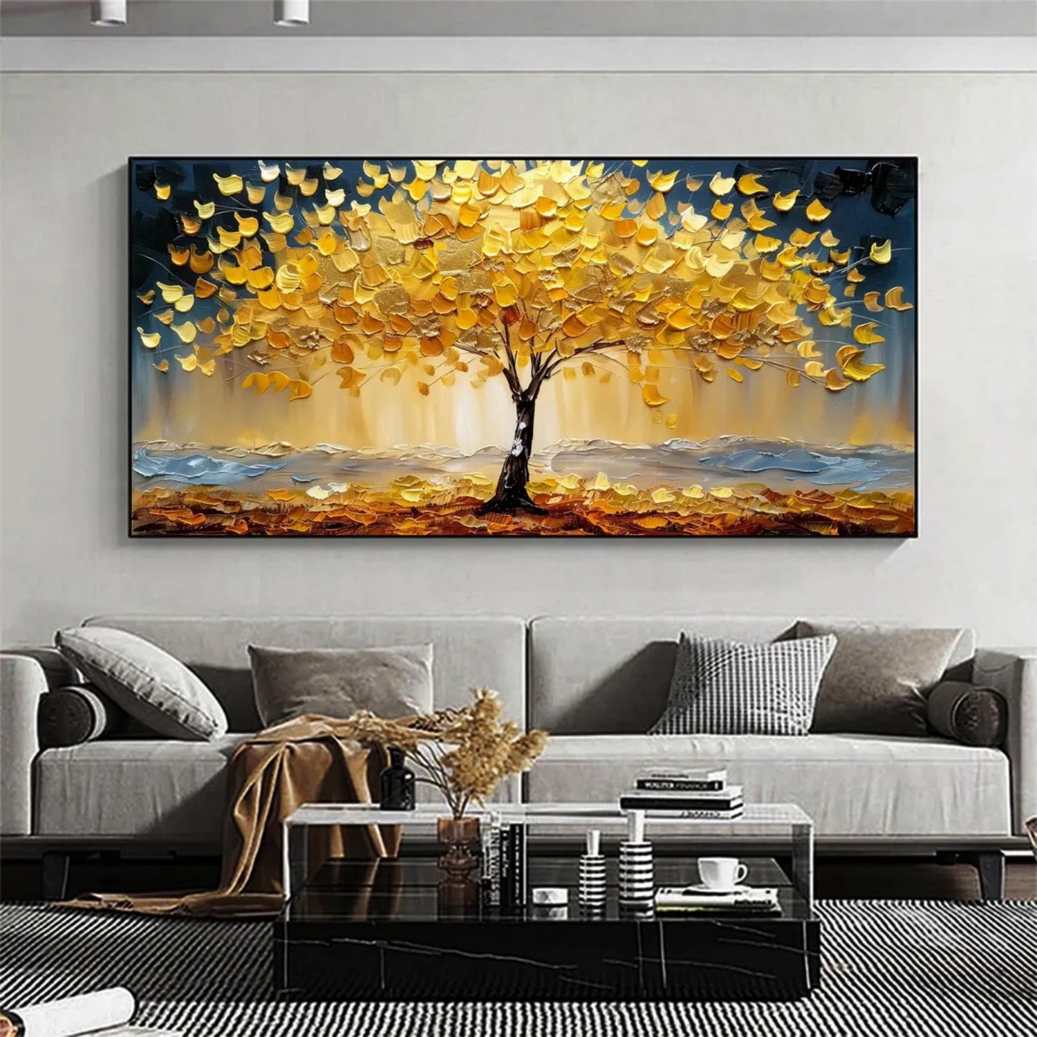 Flower And Tree Painting #FT 191