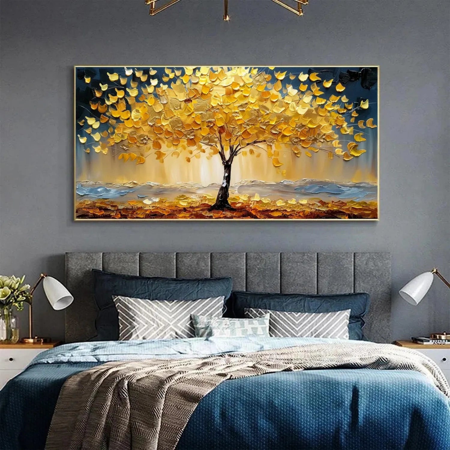 Flower And Tree Painting #FT 191